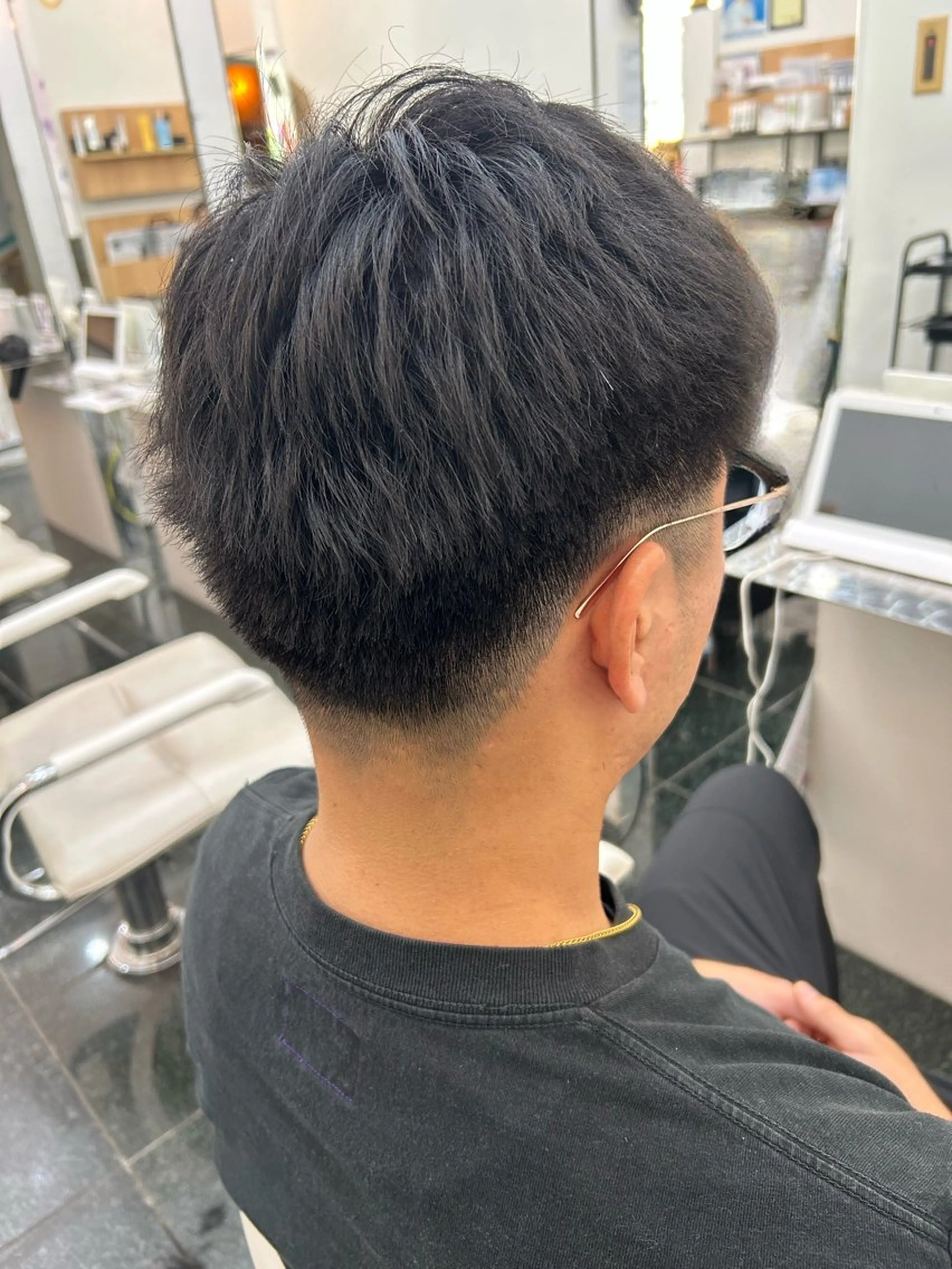 メンズ 髪質改善⭐️縮毛 🫧内藤紅葉のヘアスタイル