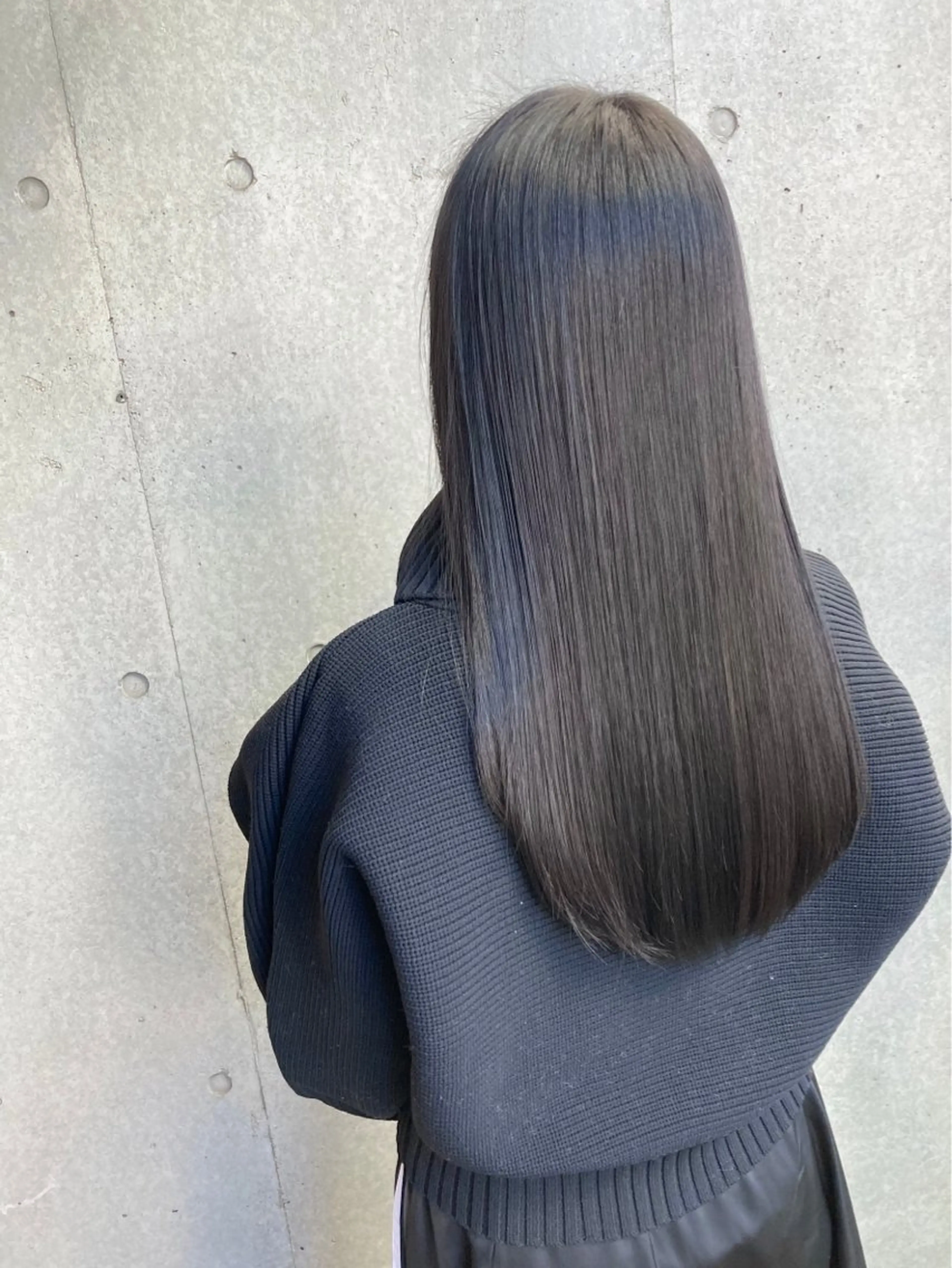 【ミニモ限定】premium艶髪ストレート+カット+超音波クイックトリートメントの写真