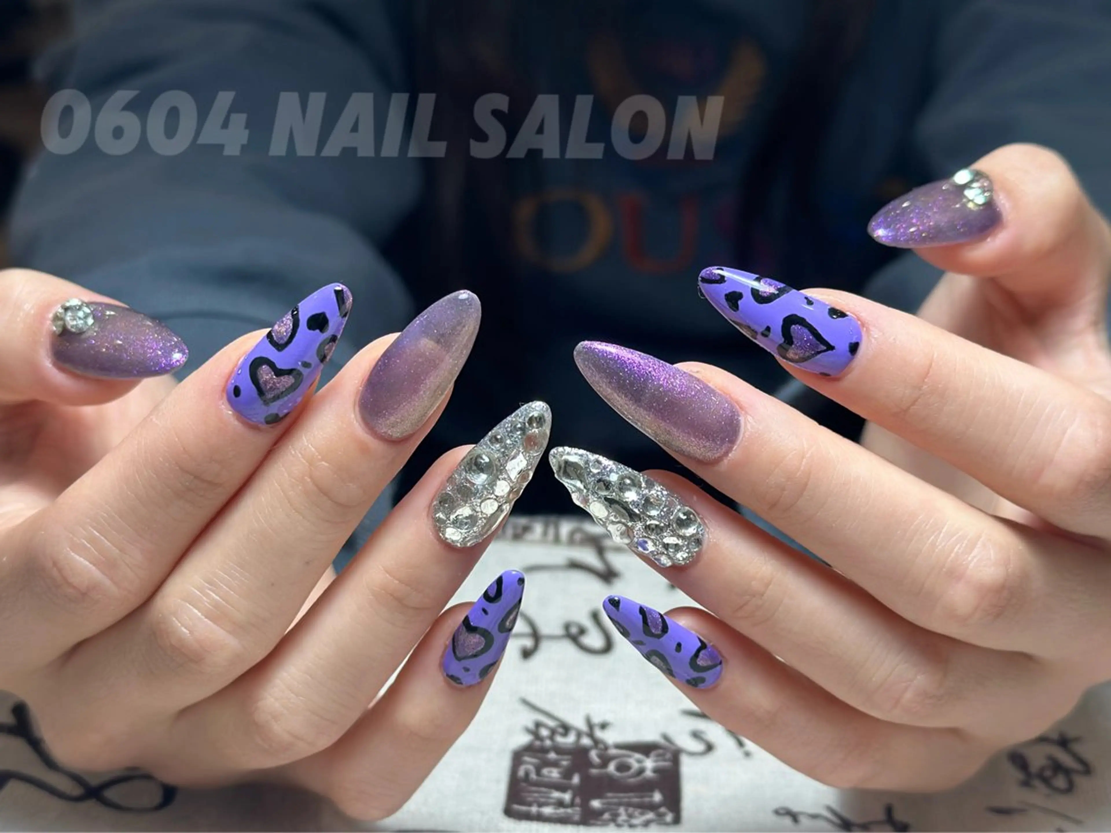 チップ長さ出し10本】持ち込みアートコース ♡14980の写真