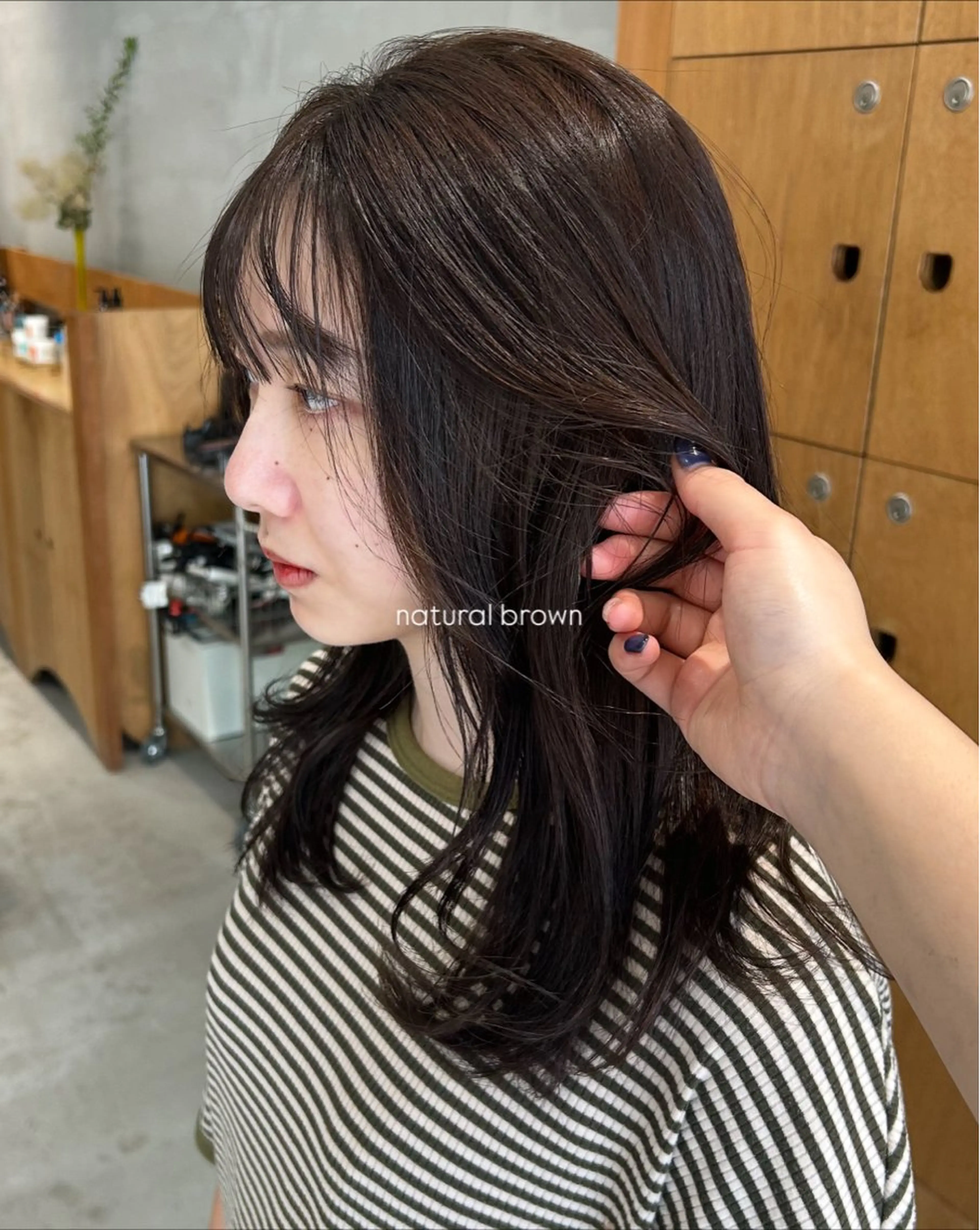 カラー カエデ🐬 カットカラーモデルのヘアスタイル