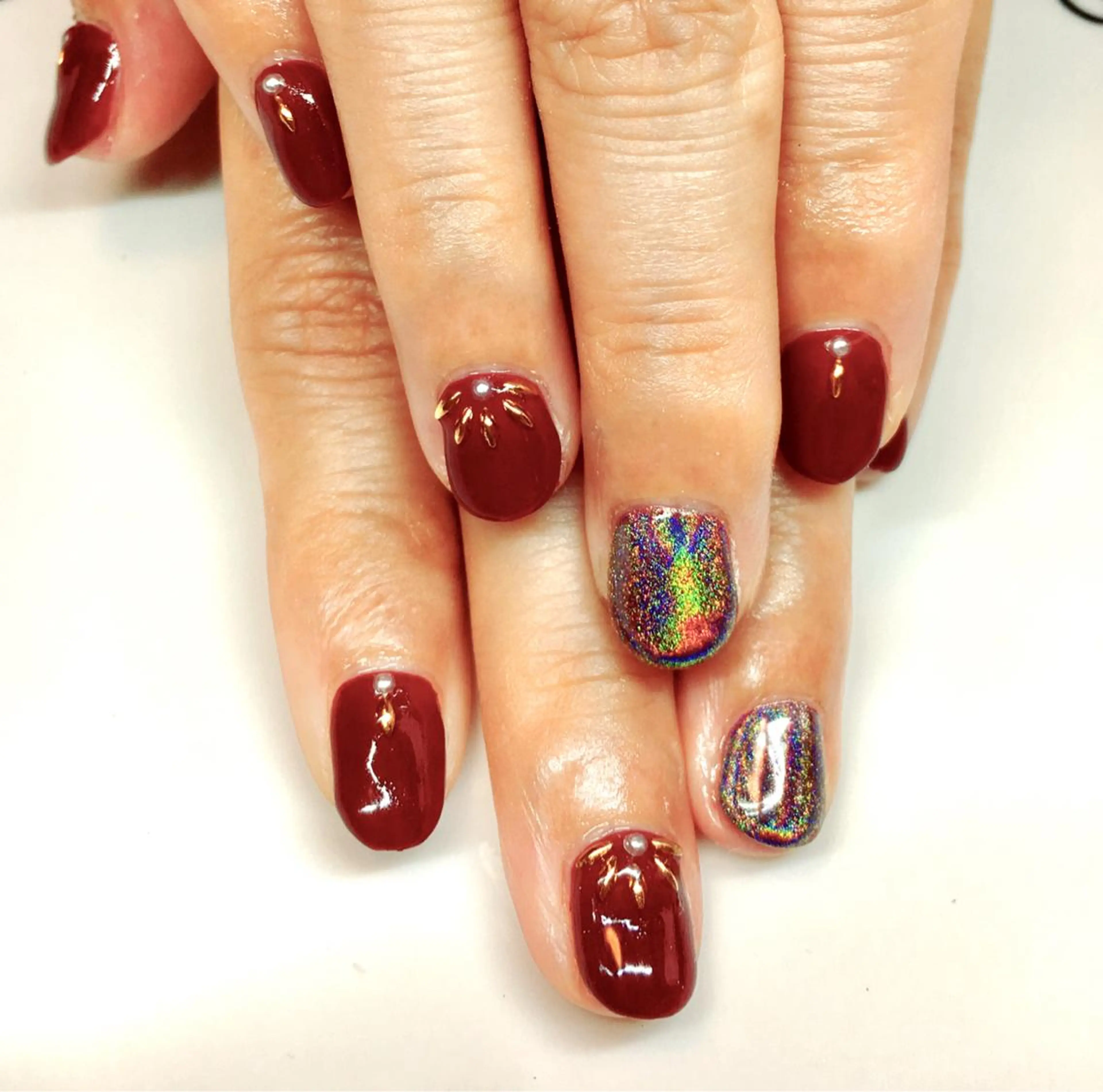 ネイル ジェルネイル シンプルネイル nailsalon sugarr所属・nailist cocoのネイルデザイン