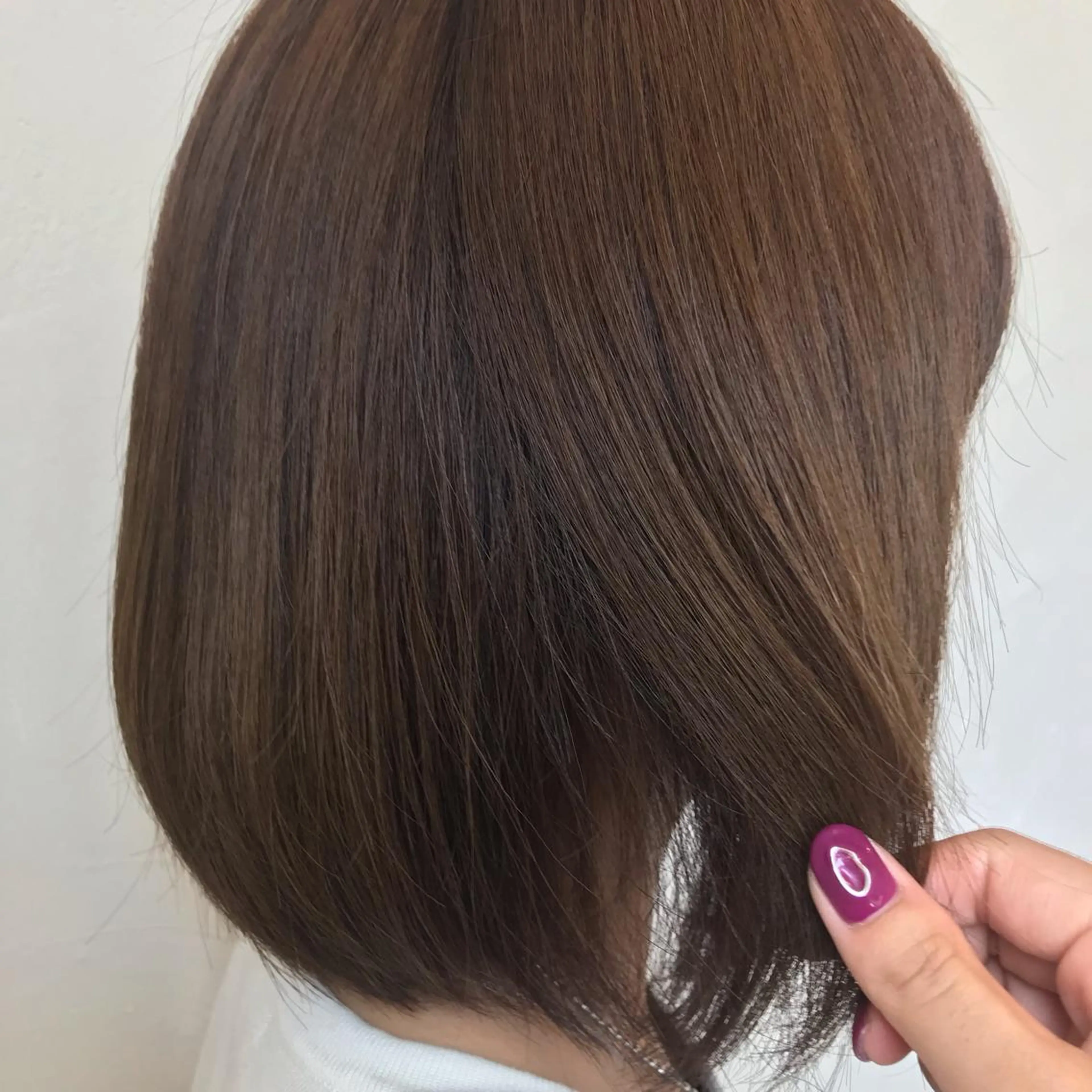 ミディアム カラー ボブ Hair Musee   柱店所属・topstylist 吉住 早織のヘアスタイル