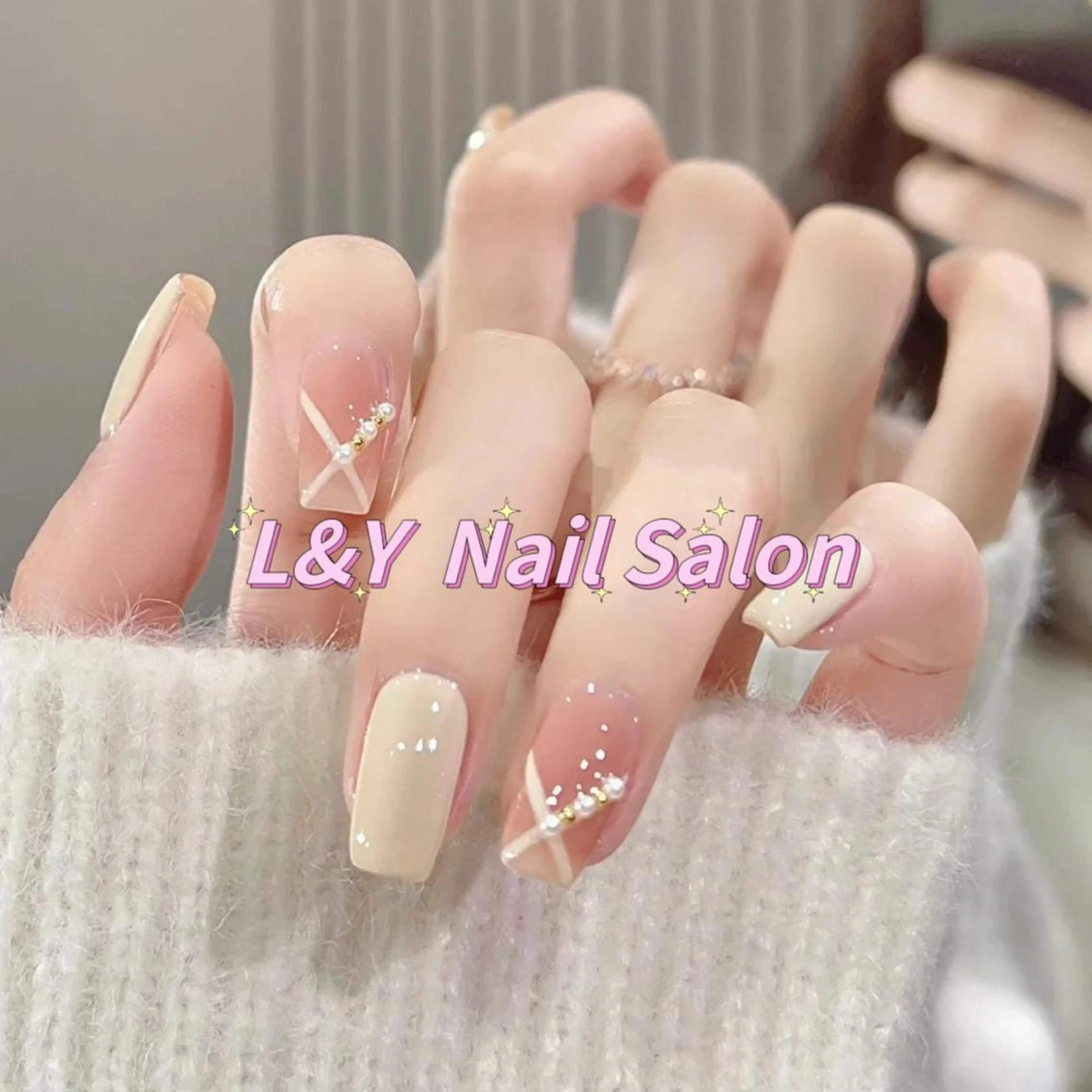 ネイル ハンドネイル ハンドケア L&Y Nail🎀 思雪のネイルデザイン