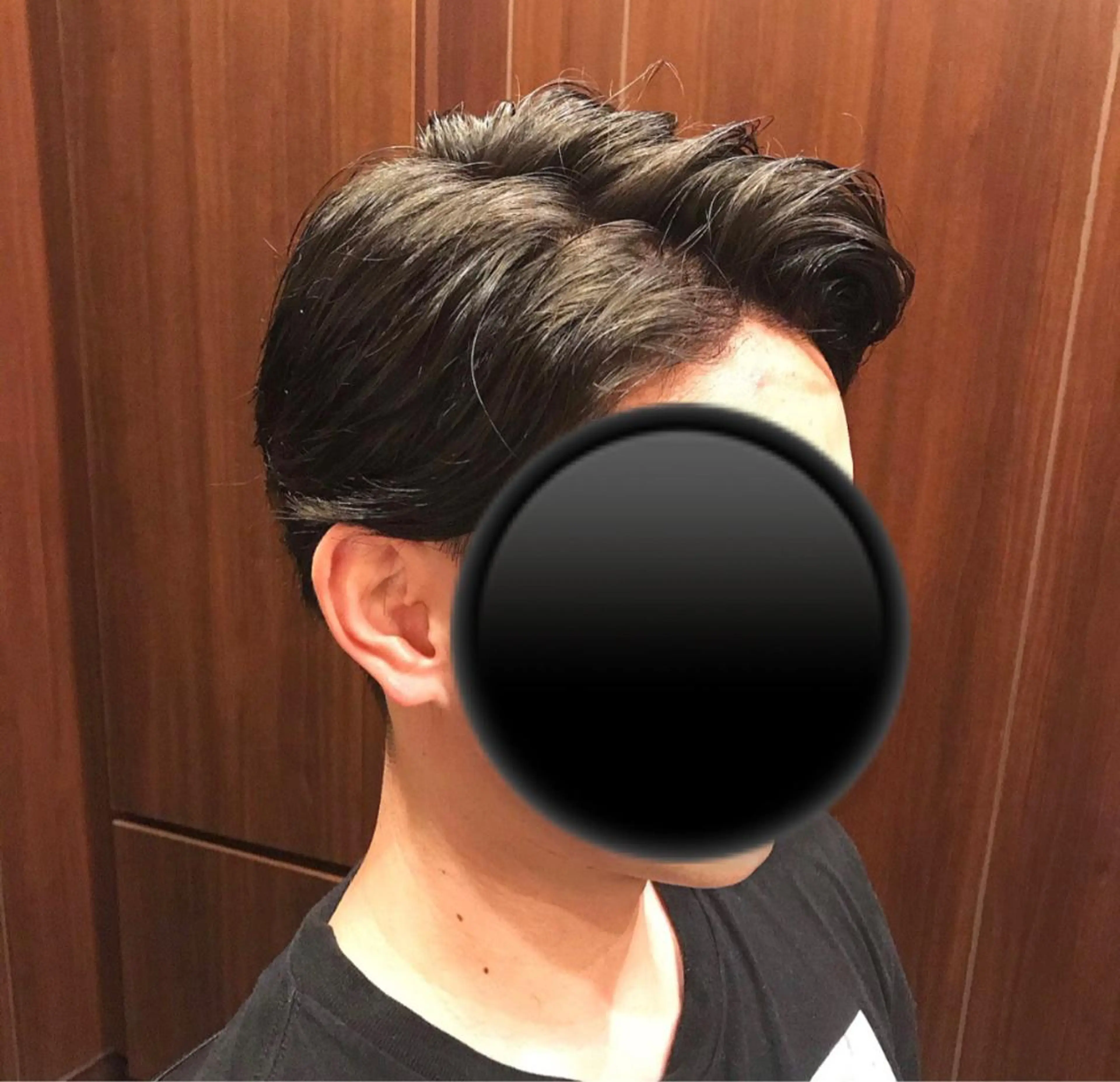 カラー パーマ ヘアアレンジ メンズ プレミアムバーバーヒロ銀座所属・成田 知佳のヘアスタイル