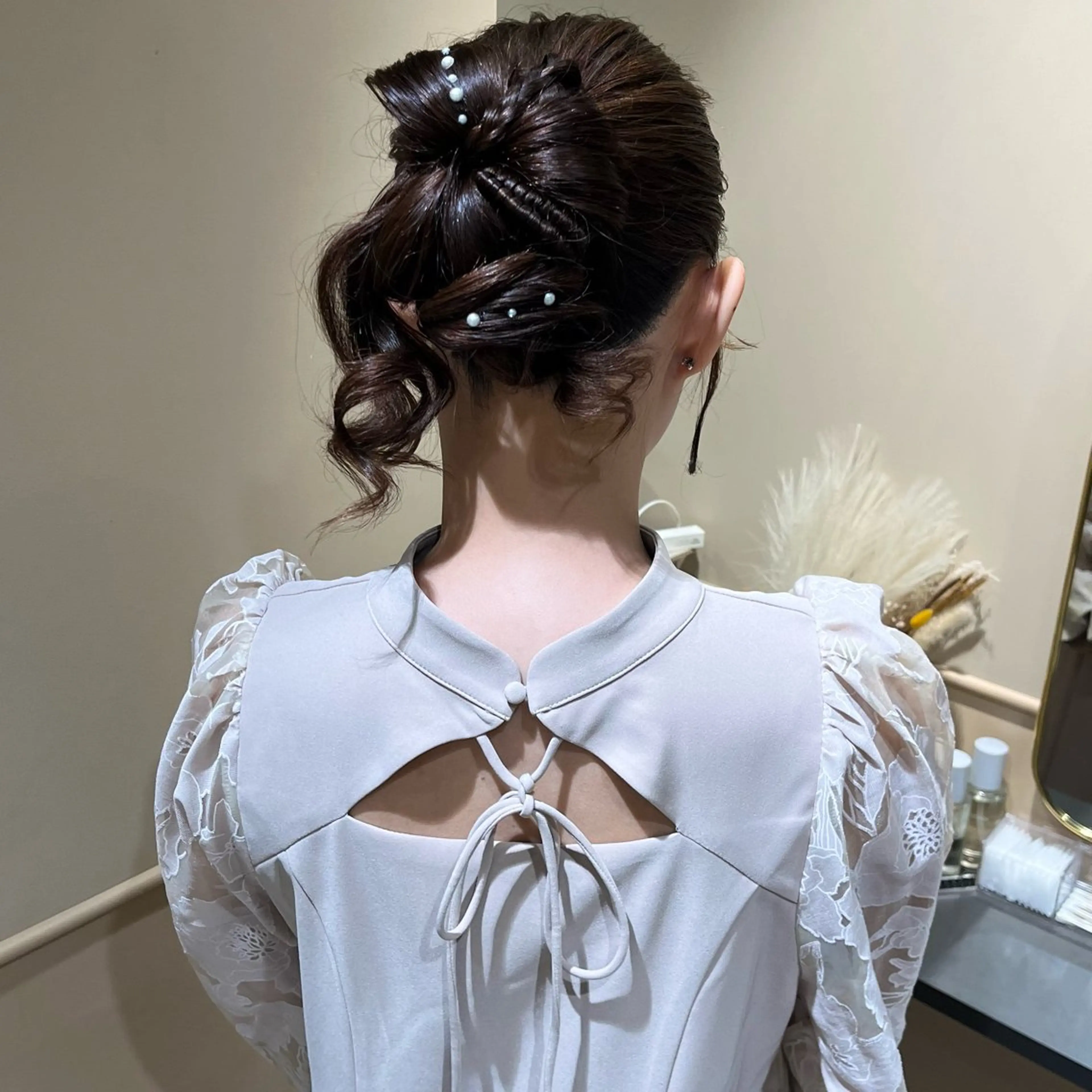 ロング ヘアアレンジ ヘアセット 🫧tomoka 透明感カラー🫧のヘアスタイル