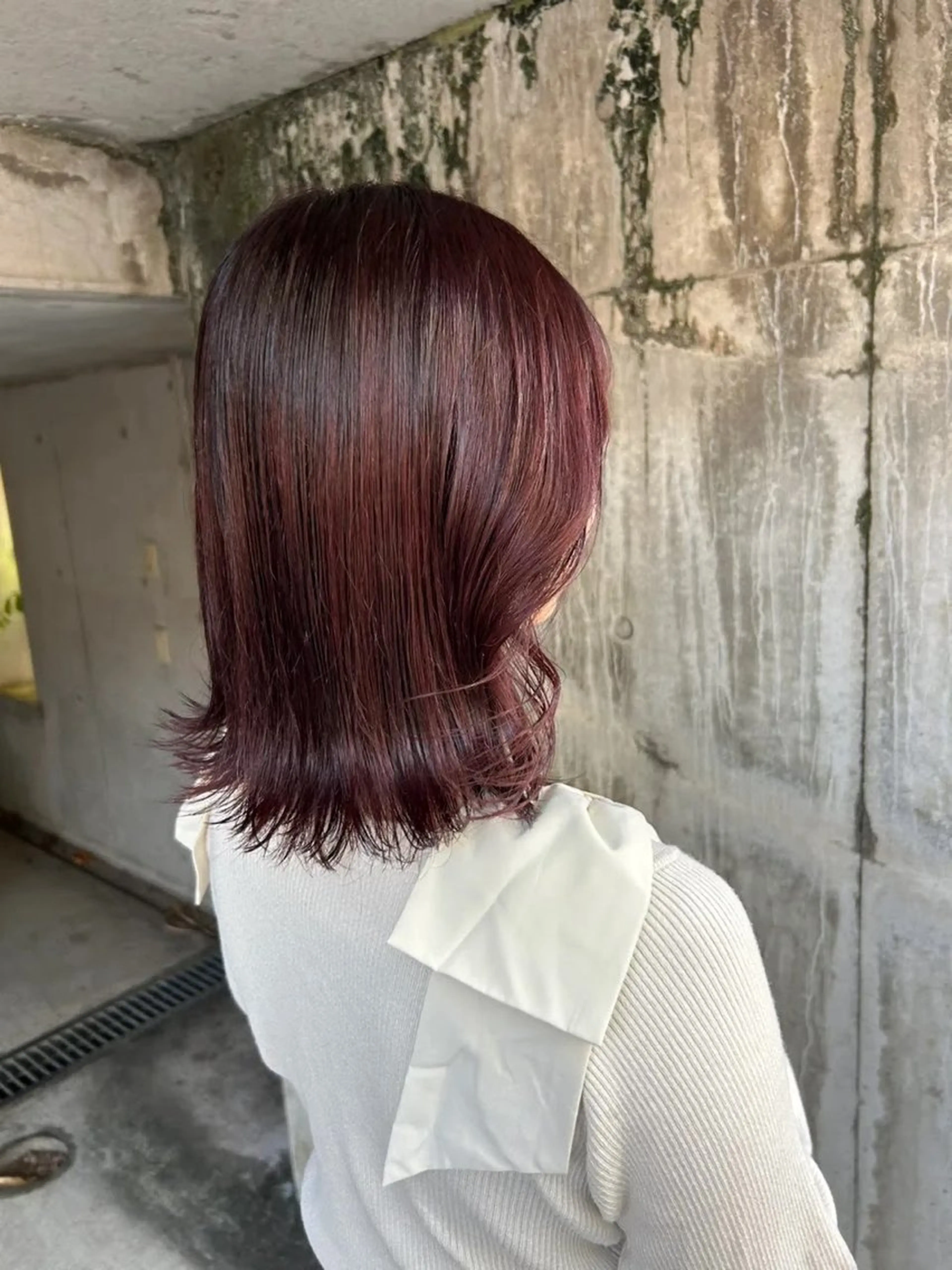 カラー VISION   aoyama所属・かがやしづ ⭐️ハイトーンのヘアスタイル