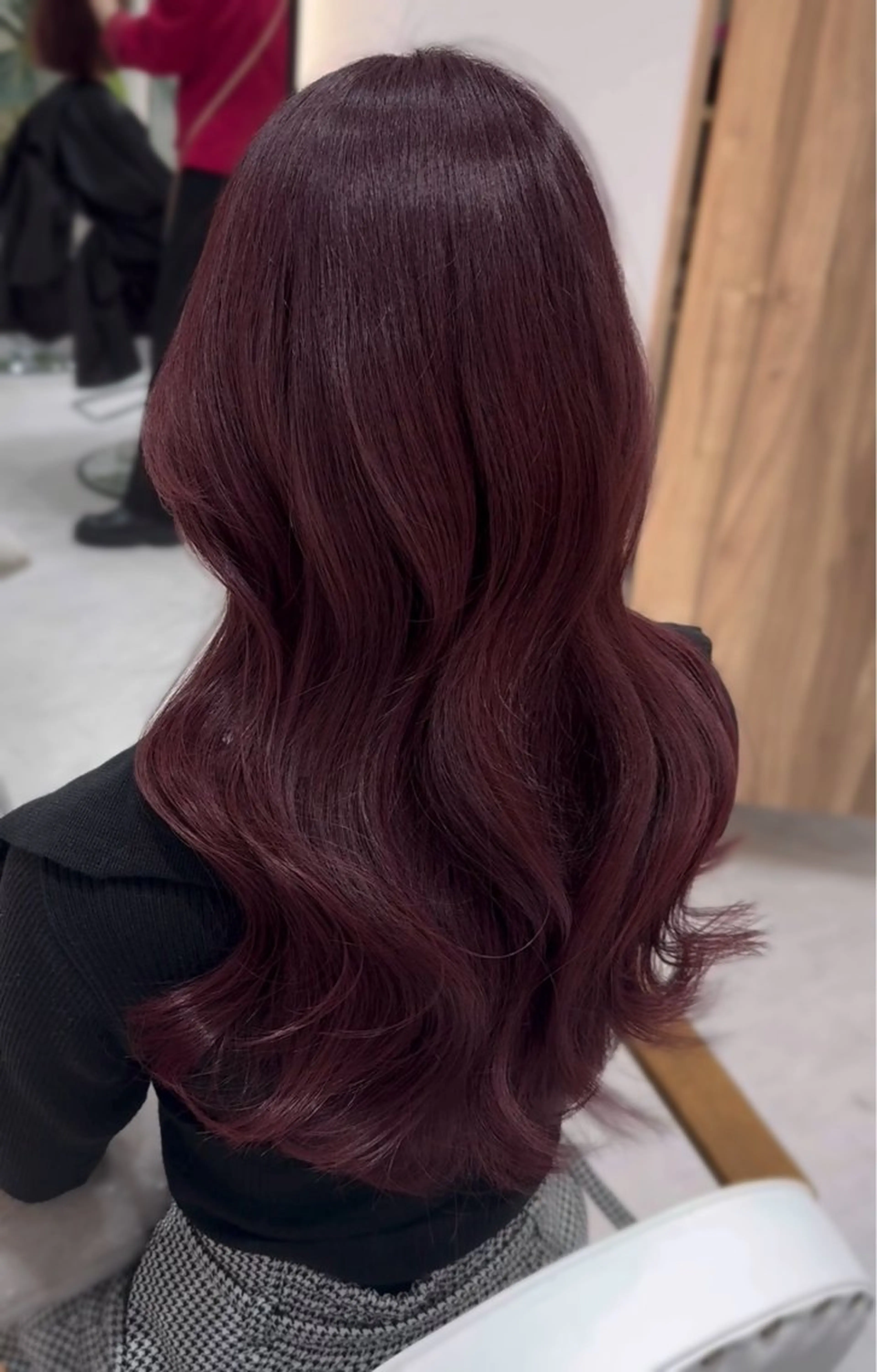 ロング カット ヘアカラー トリートメント 韓国ヘア🩶侑矢 艶髪透明感/福岡のヘアスタイル