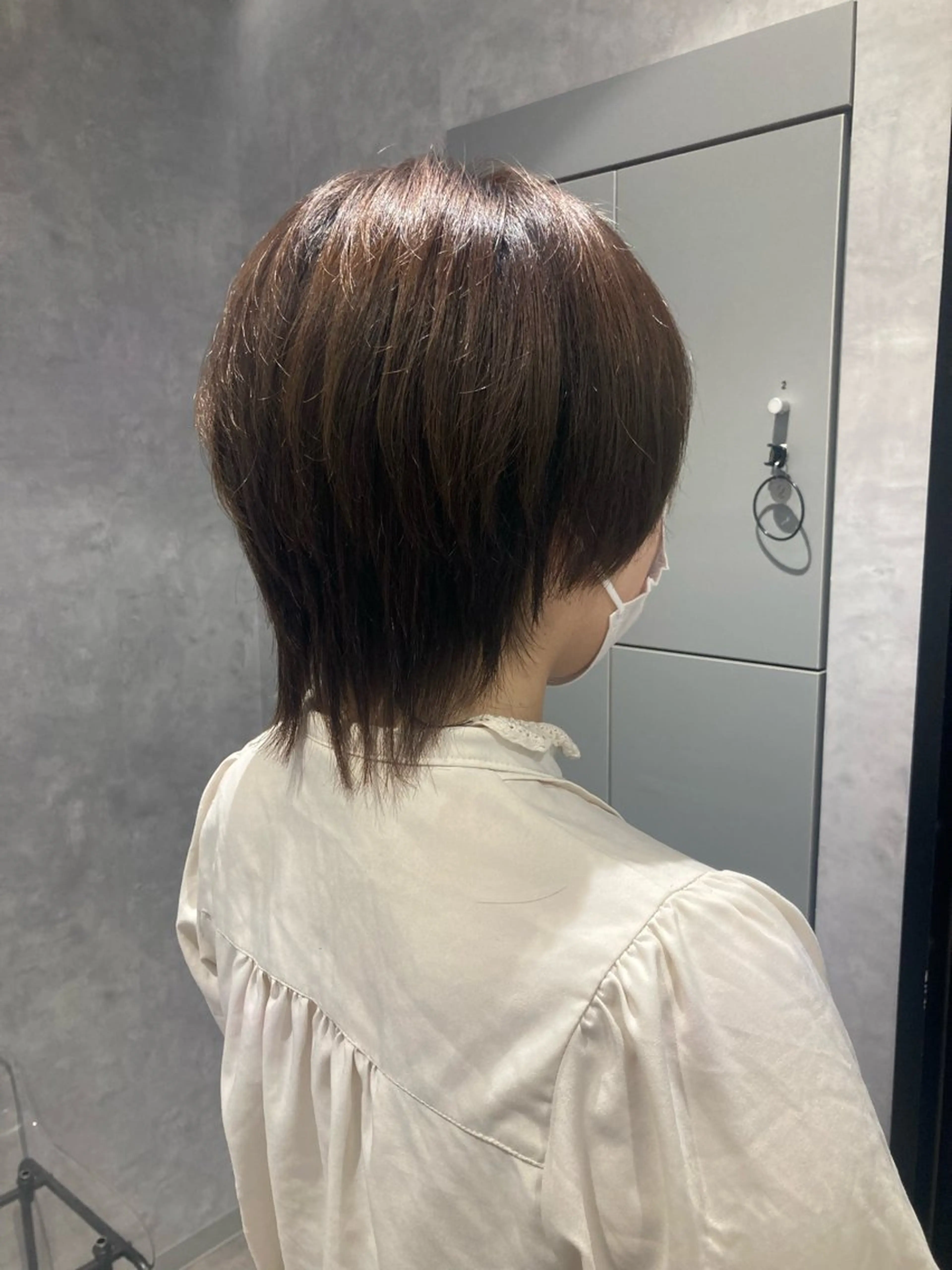 ショート ウルフカット HEDI所属・茨木 まひろのヘアスタイル