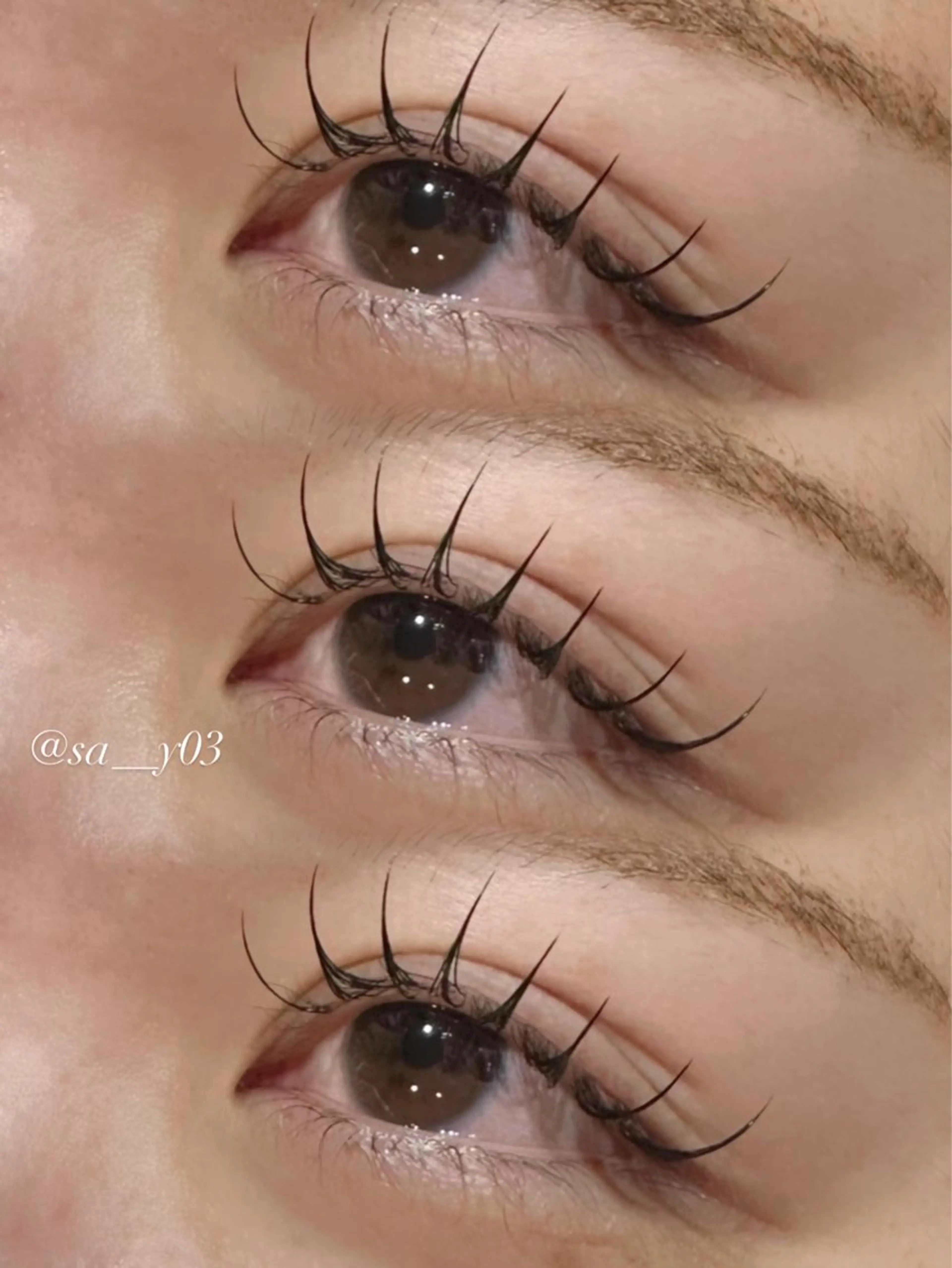 マツエク・マツパ BOOBEE eyelash所属・山下 紗采のマツエク・マツパデザイン