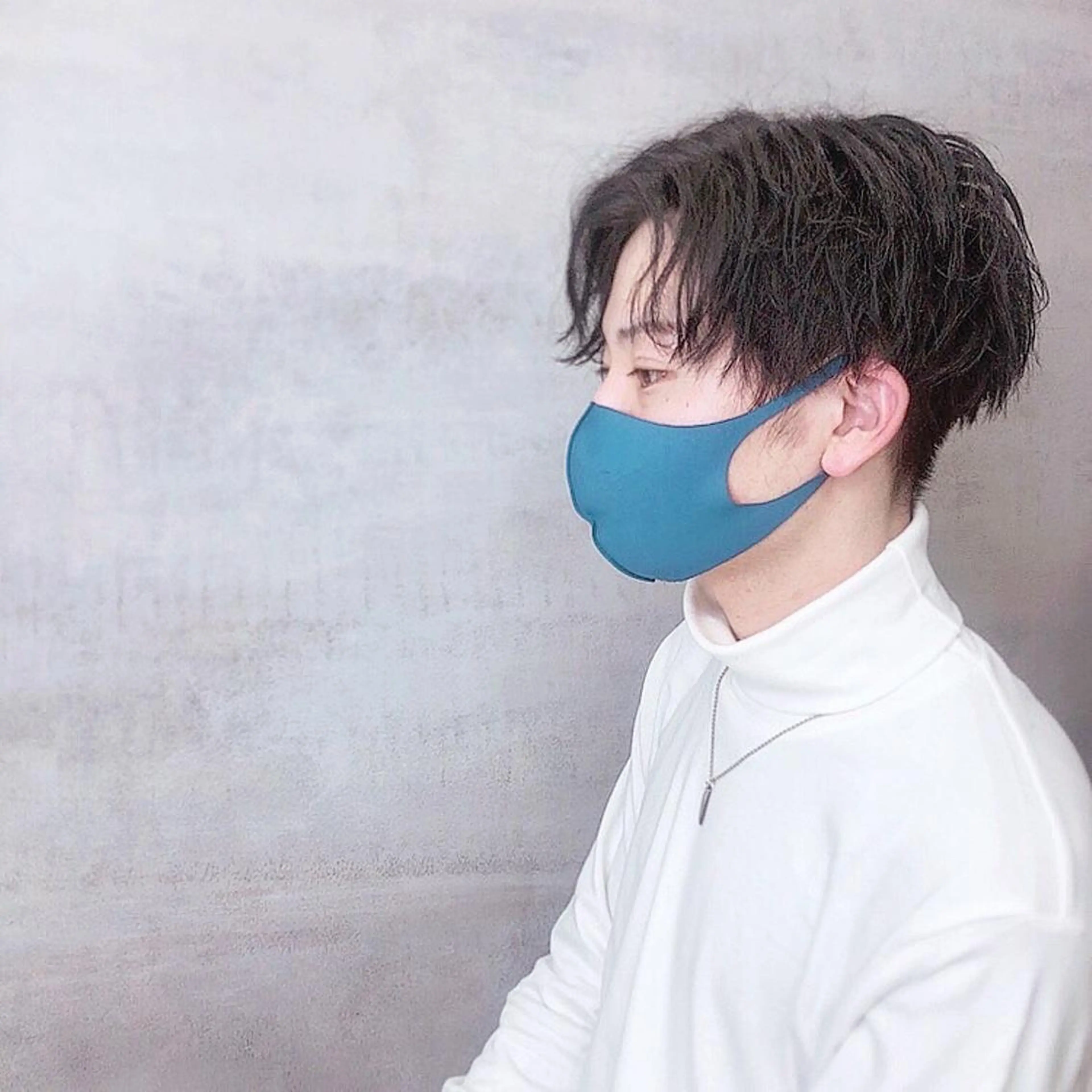 ショート カラー パーマ ヘアアレンジ メンズ ［銀座］淡色 ラベンダー🫧大村のヘアスタイル