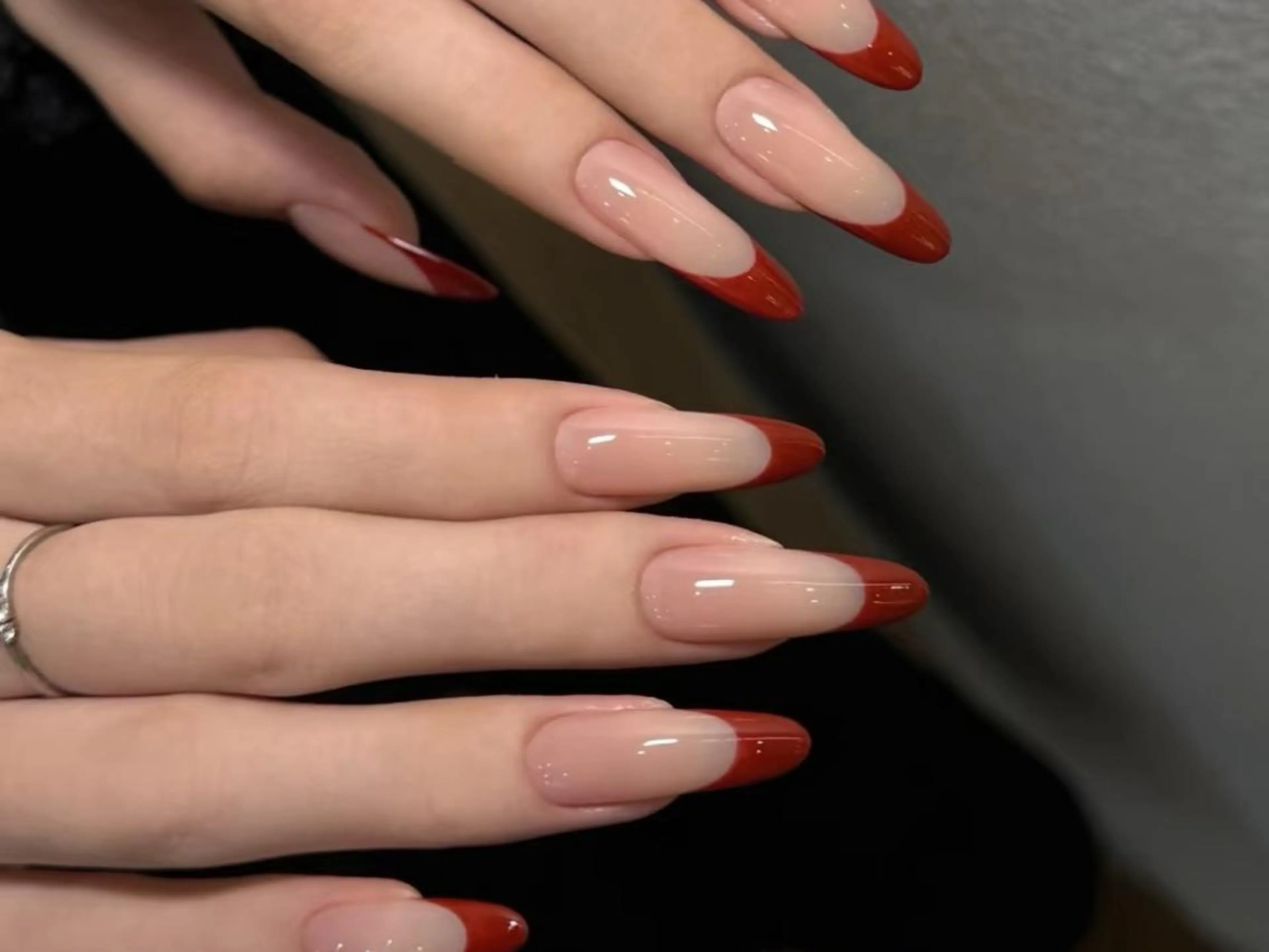 ネイル ハンドネイル 藤江 月のネイルデザイン