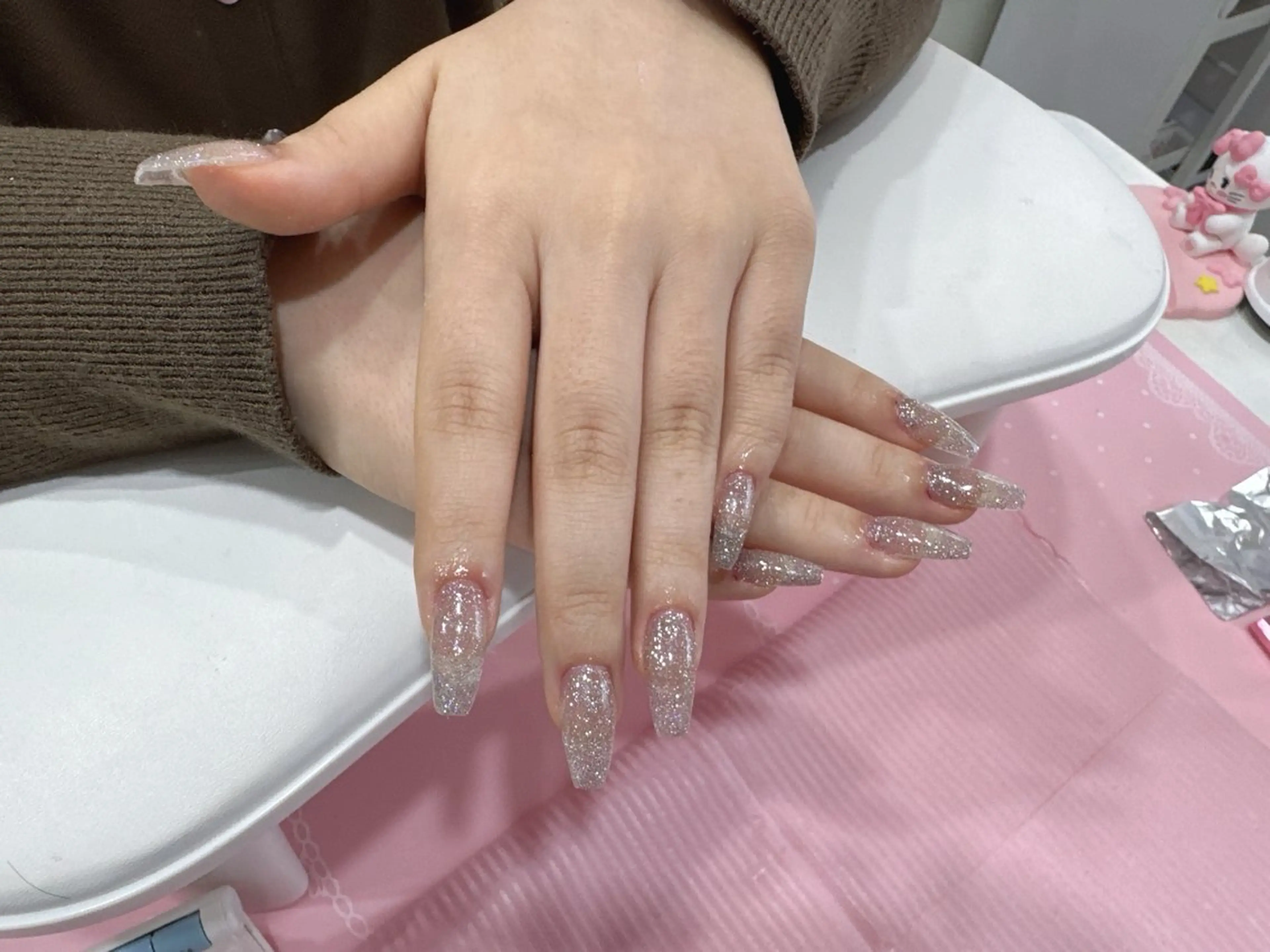 ネイル 長さだし専門店）H‘ami nailsalon新大久保所属・金子 希のネイルデザイン