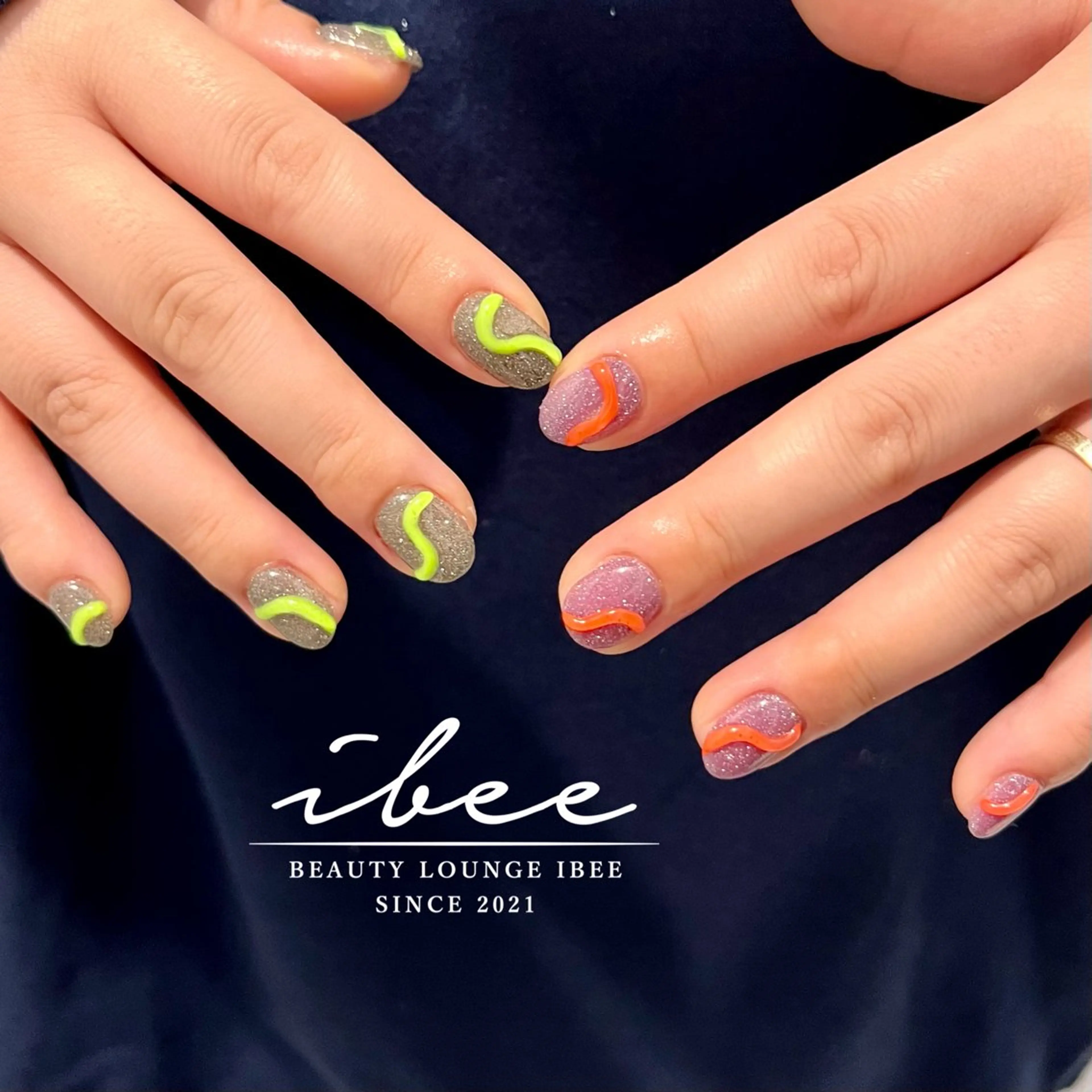 ネイル ハンドネイル ibee nail 🤍yumiのネイルデザイン