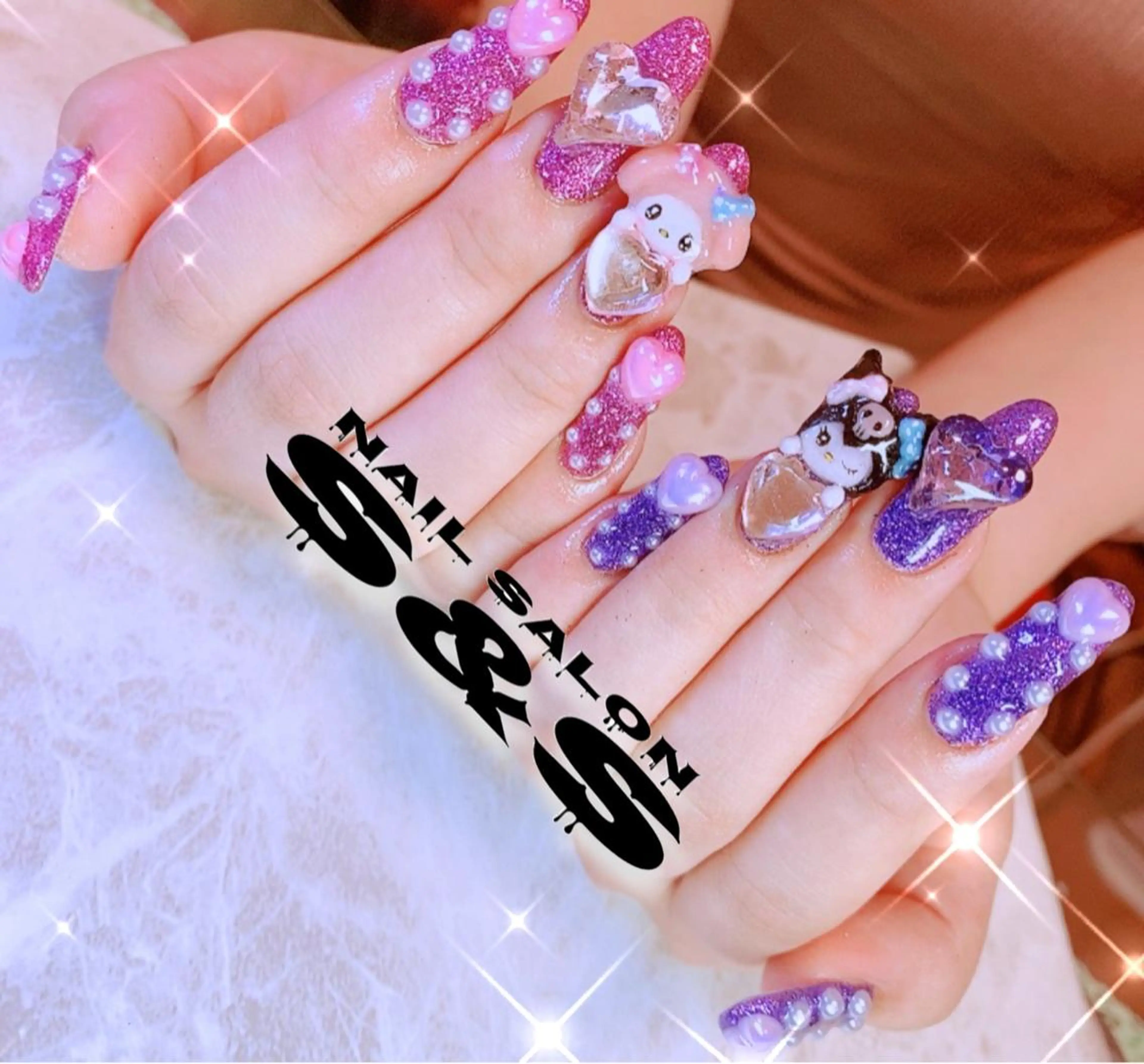 ネイル 長さ出し メンズネイル 持ち込み スカルプネイル S&S 村田小百合のネイルデザイン