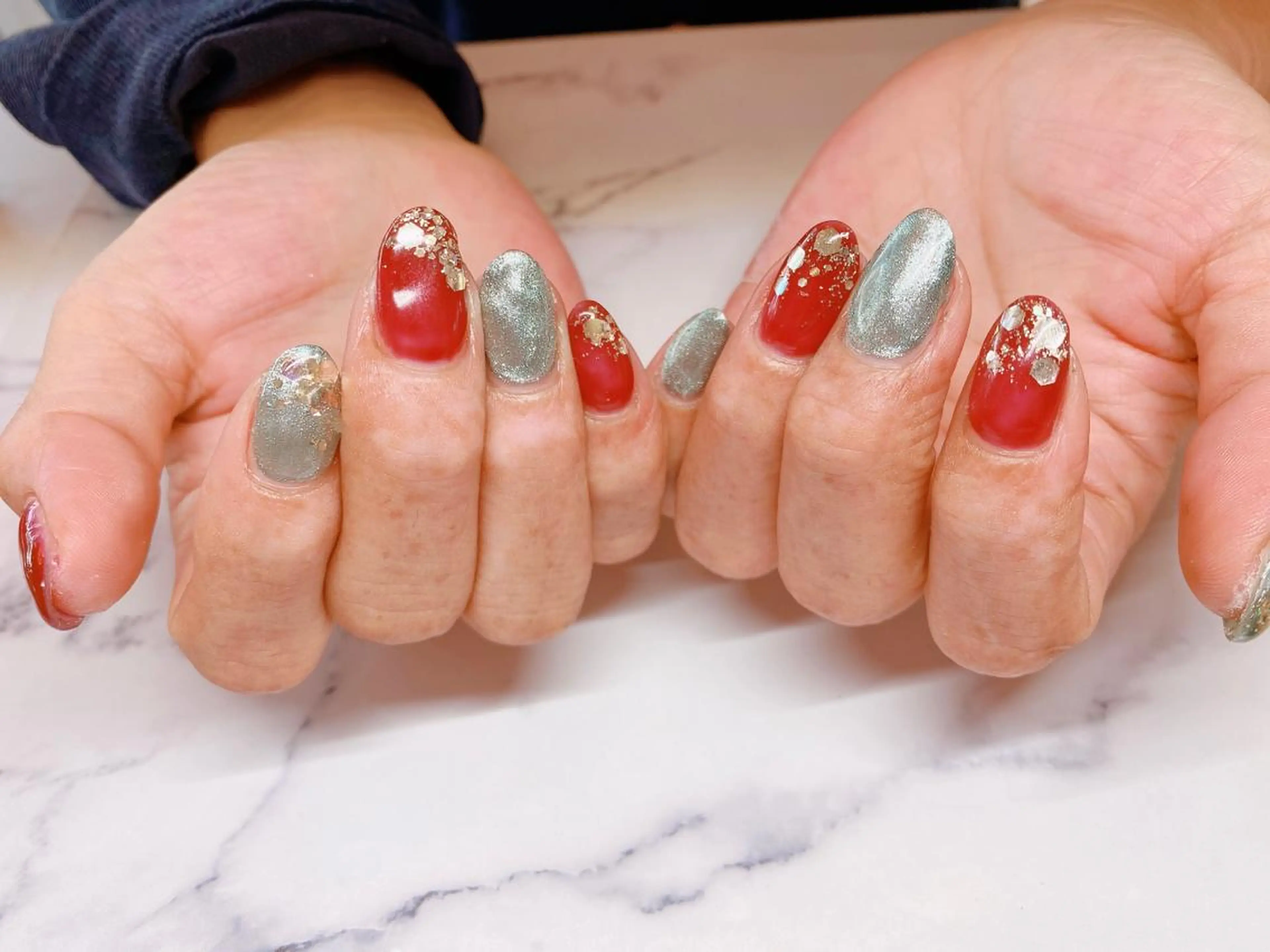 ネイル 冬ネイル クリスマス beauty salon RePi所属・B.S. RePiのエステ・リラクイメージ