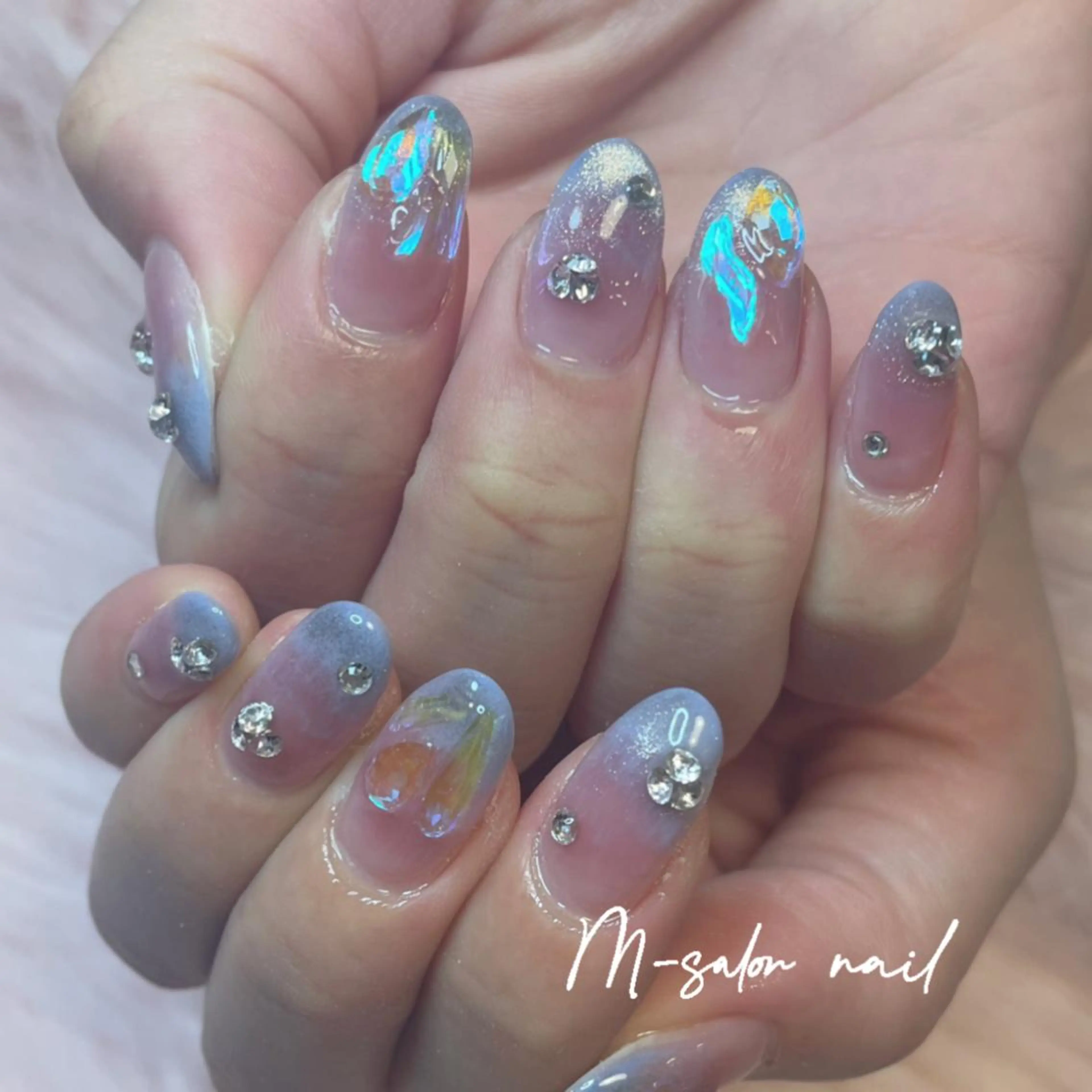 ネイル ハンドネイル 韓国/網紅/パーツ M-salonのネイルデザイン