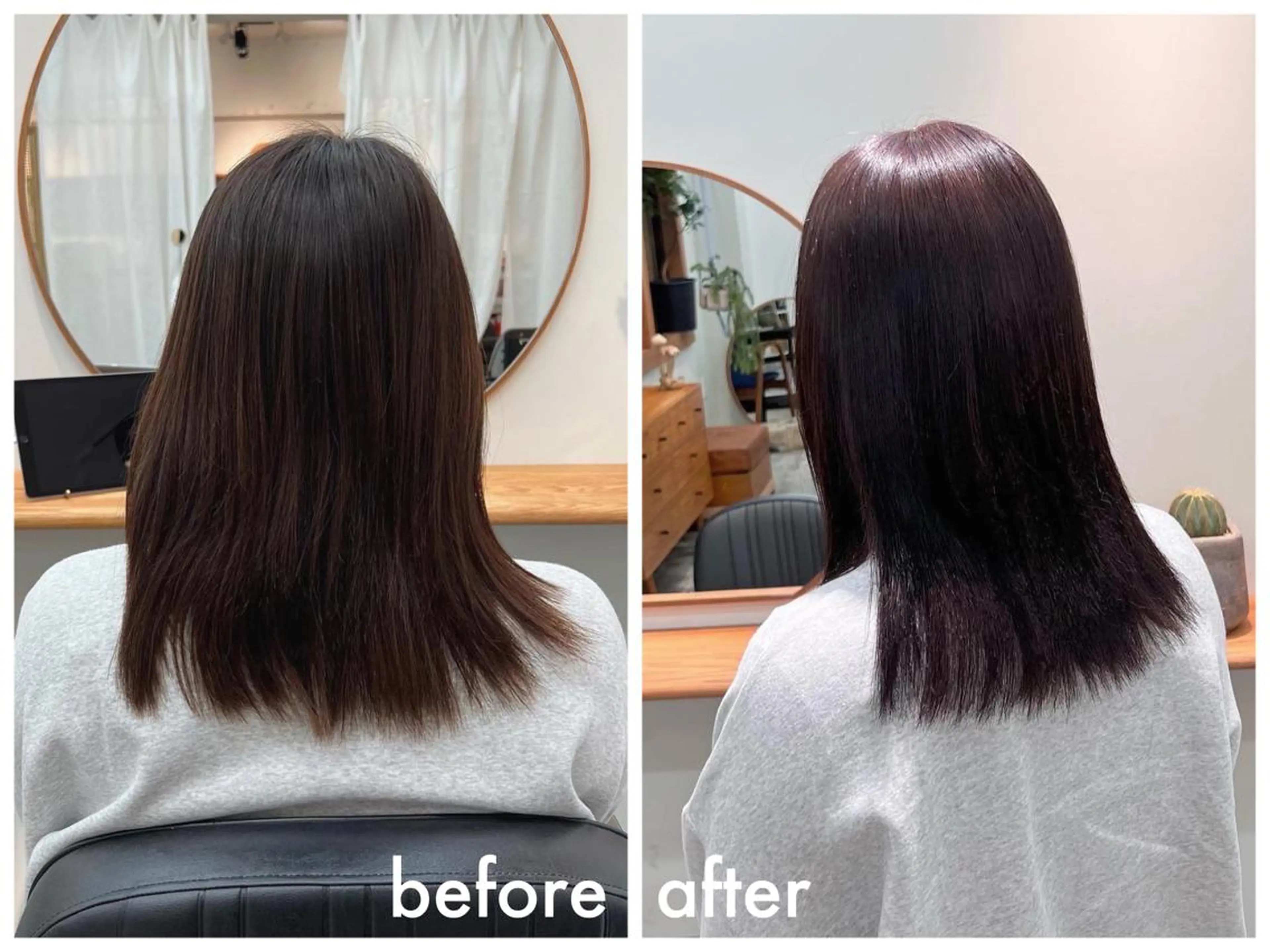 カラー aiko【艶カラー ・ミニモ年内で終了】のヘアスタイル