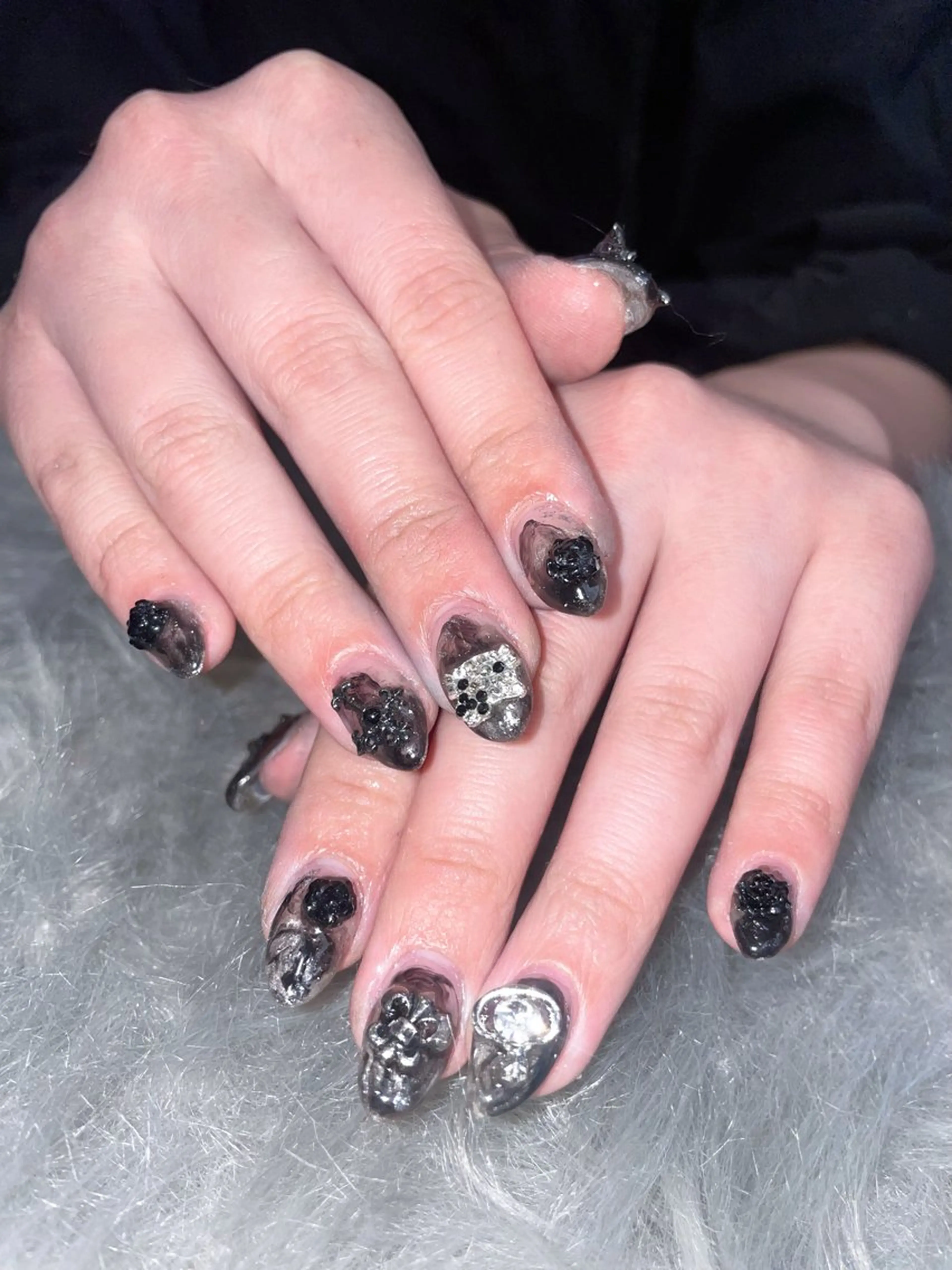 ネイル ハッシュレイヤー/ ベージュ/senaのヘアスタイル