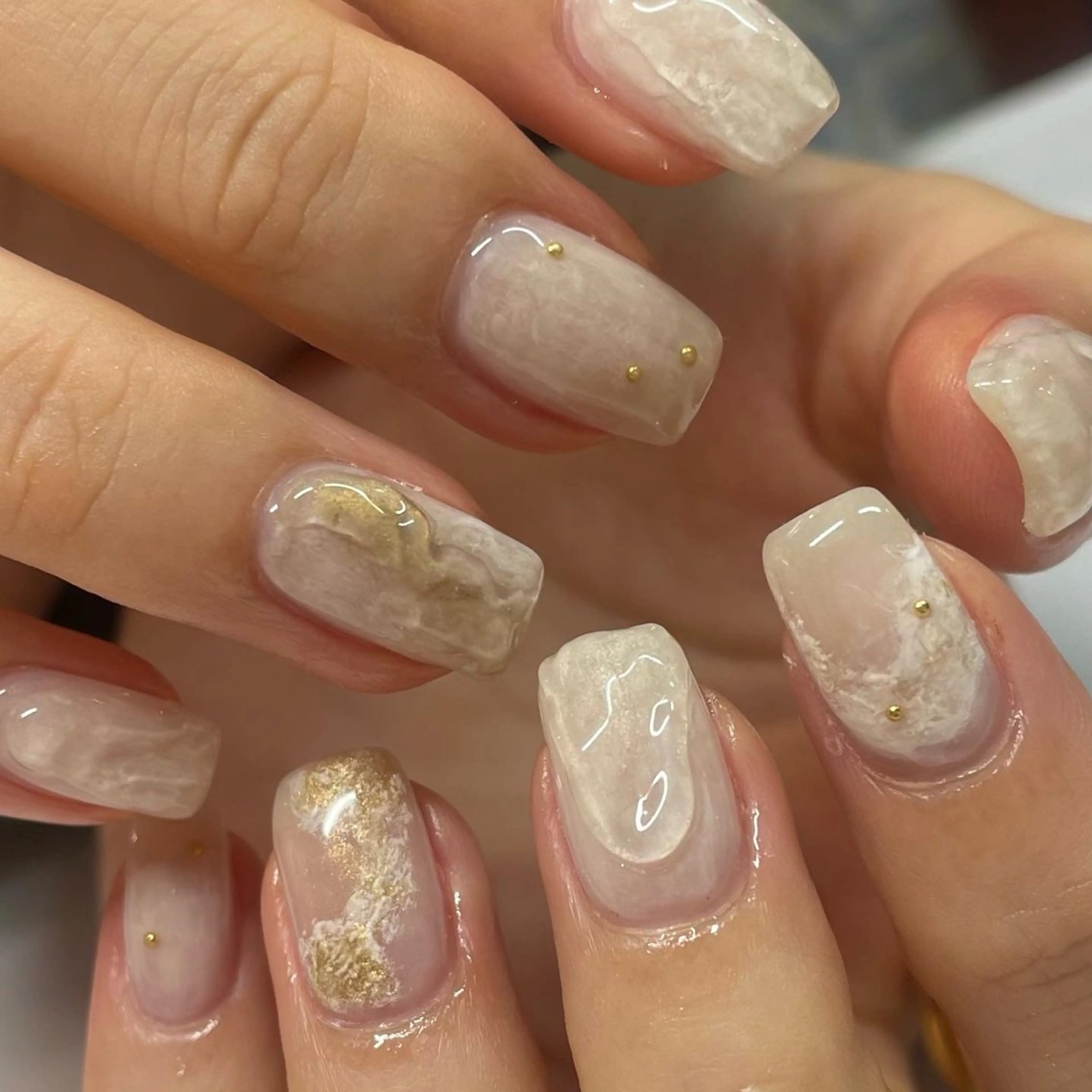 ネイル ニュアンスネイル Manon Yuiのマツエク・マツパデザイン