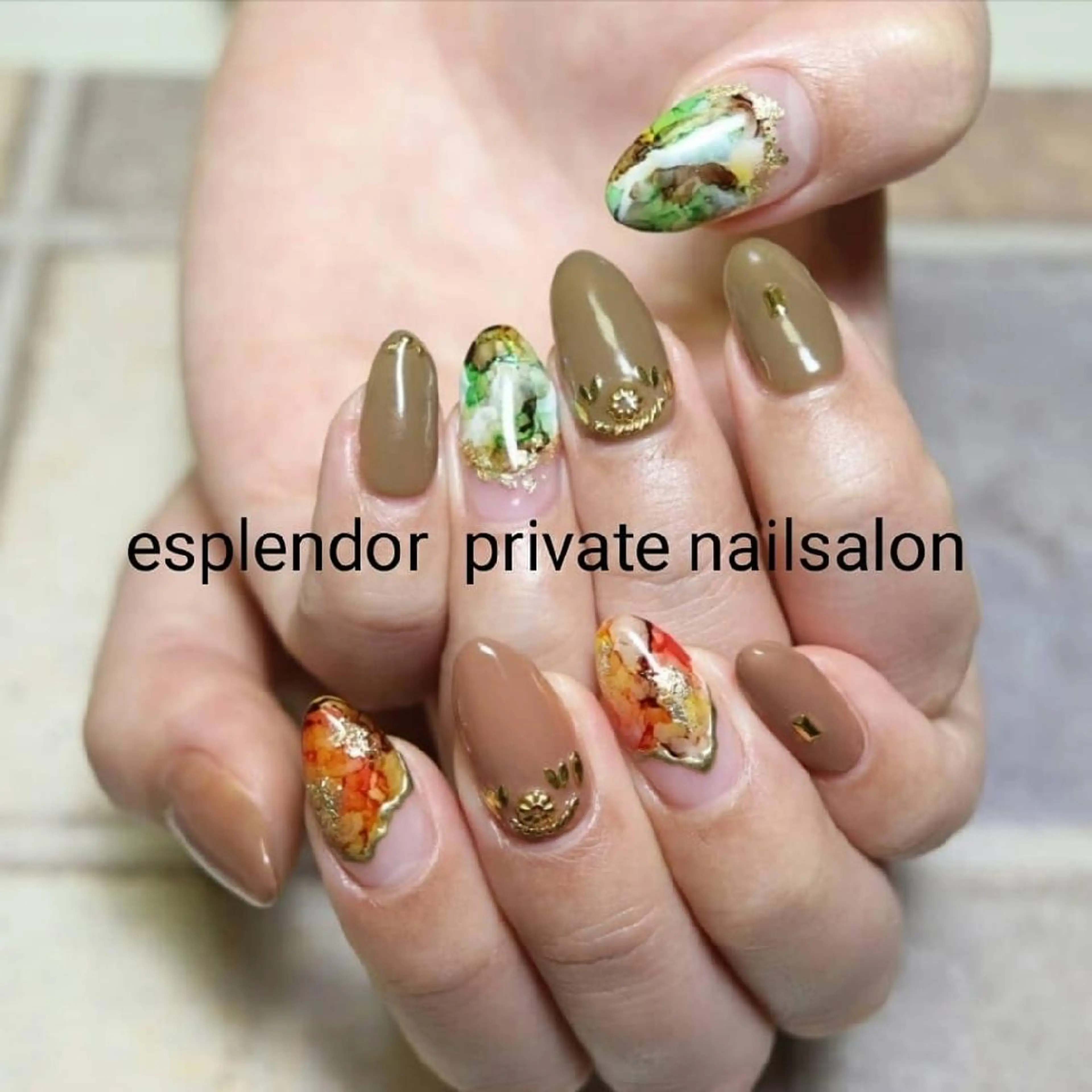ネイル アートネイル esplendor  エスプレンドル所属・esplendor  エスプレンドルのネイルデザイン