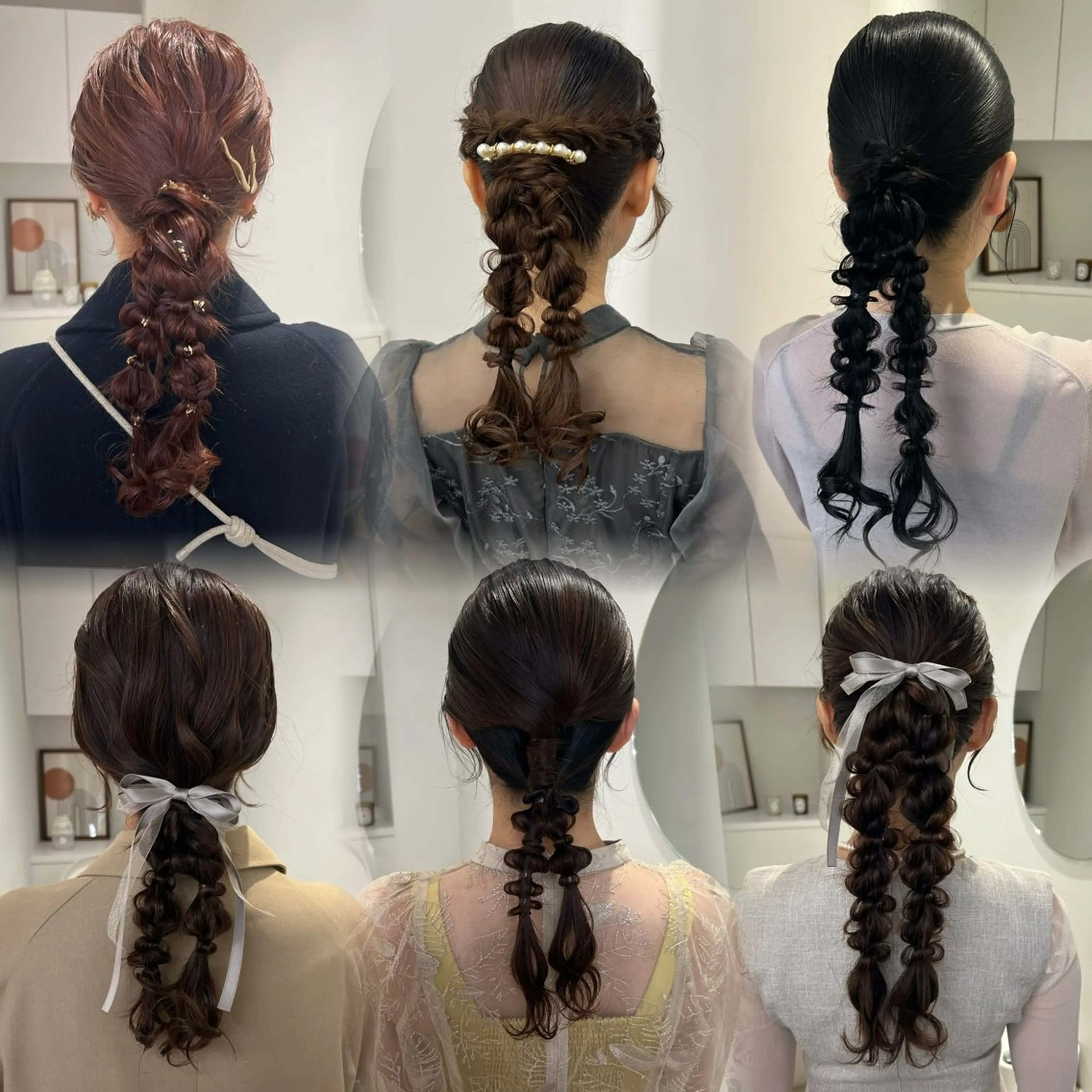 ヘアアレンジ ヘアセット アレンジ/ブラウン カラー HARU🕯のヘアスタイル