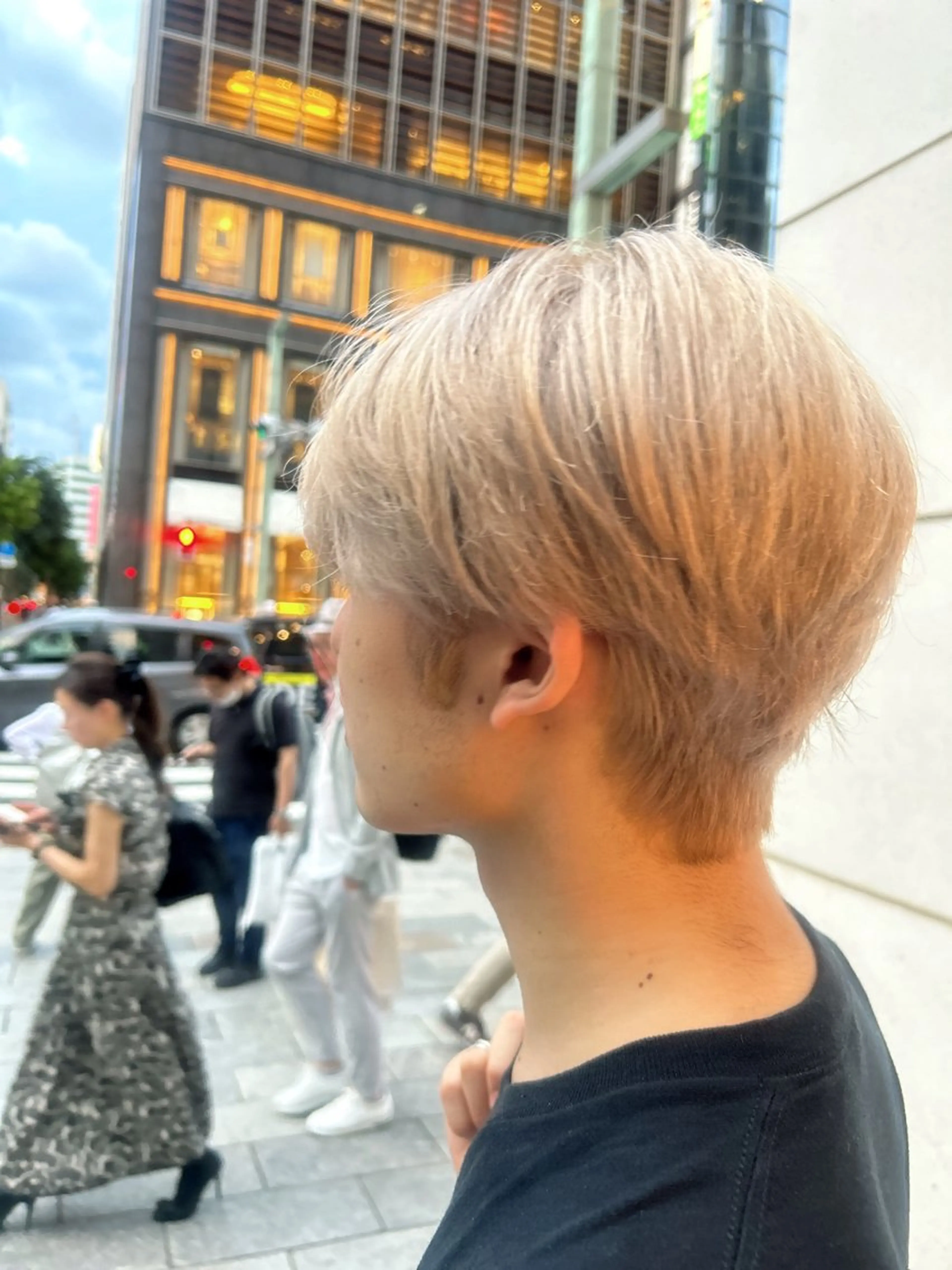 カラー メンズ ヘアカラー トリートメント 池袋/韓国メンズヘア ❤️💙軸丸みうのヘアスタイル