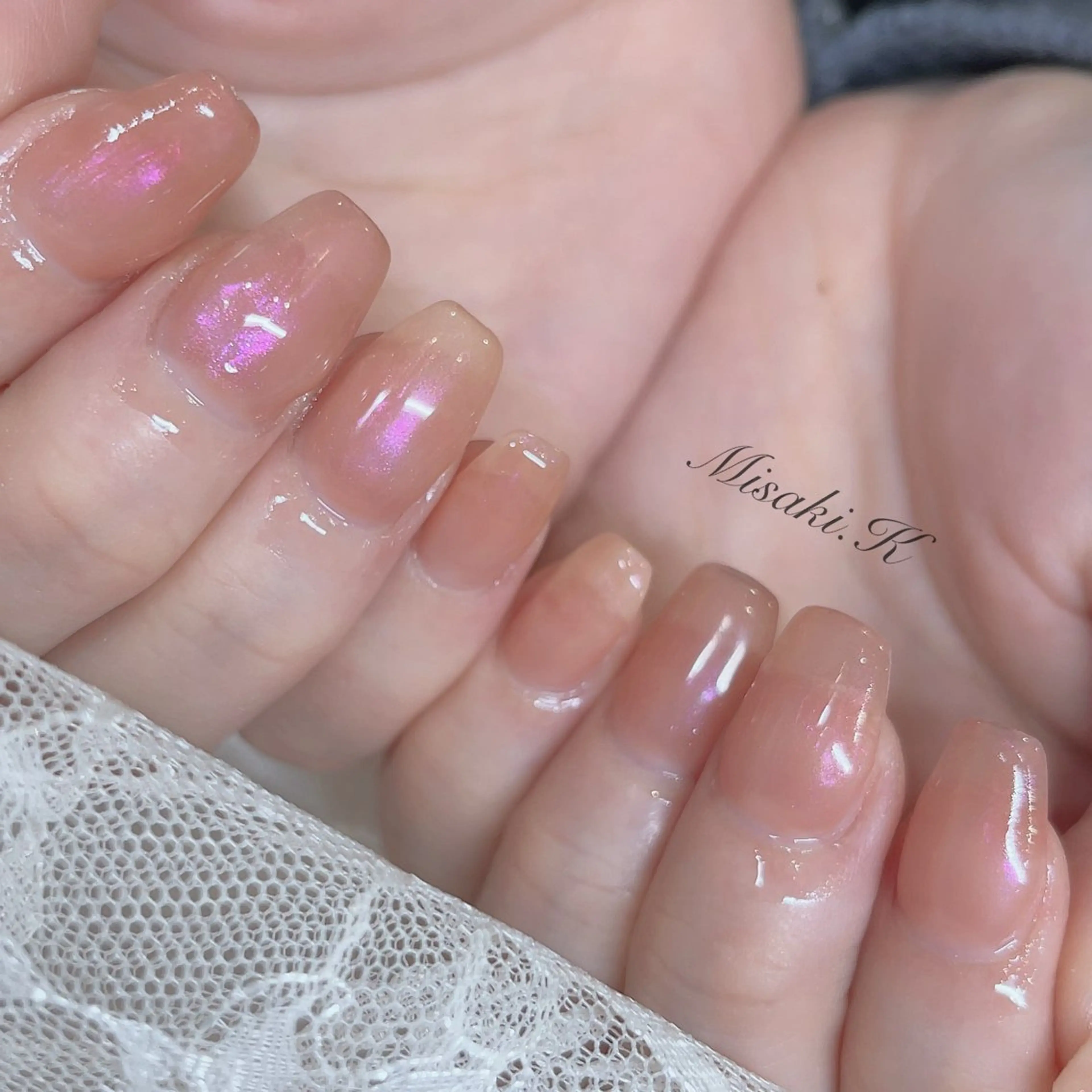 ネイル ミラーネイル K. Misakiのネイルデザイン