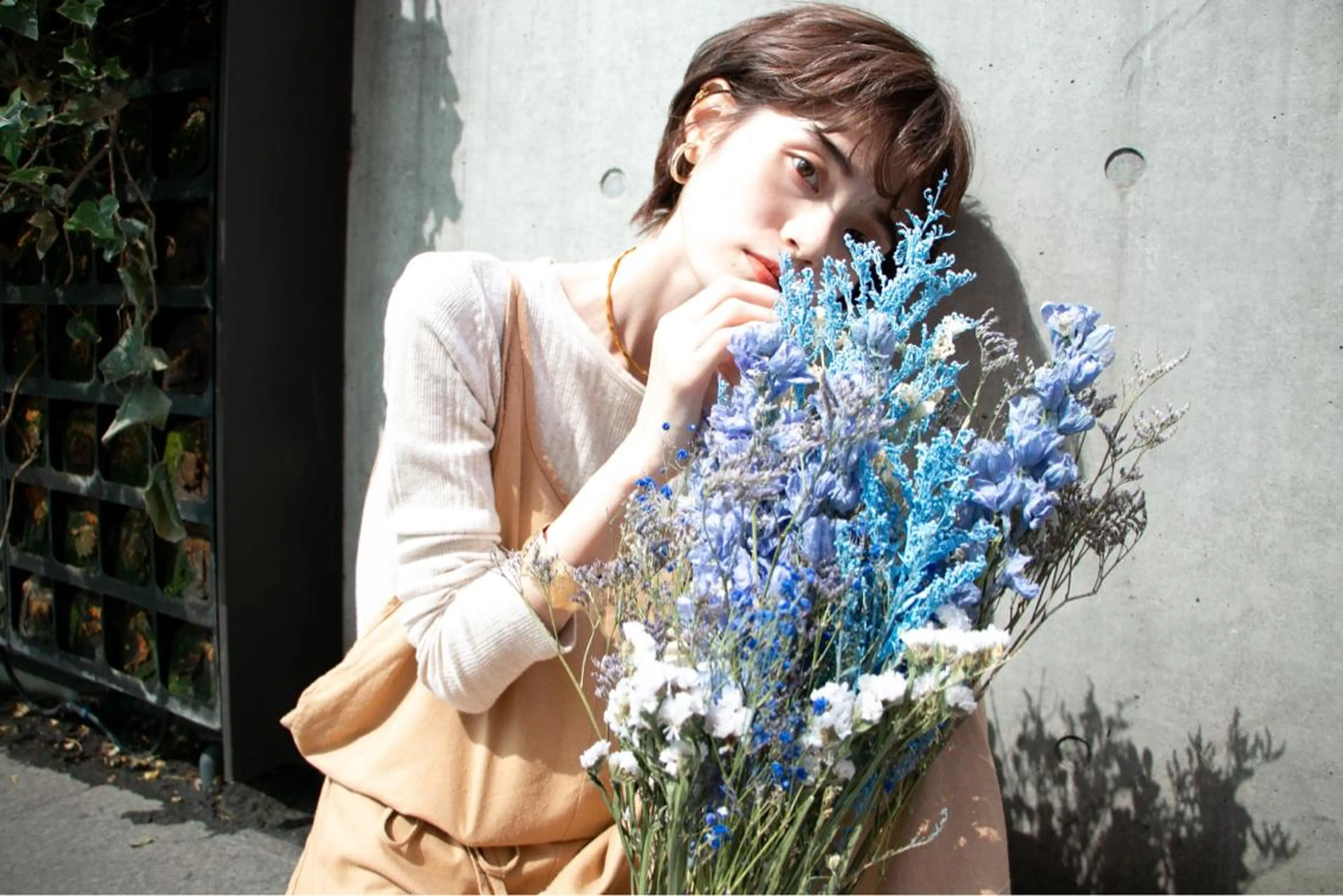 ショート カット ヘアカラー 河原 亮のヘアスタイル