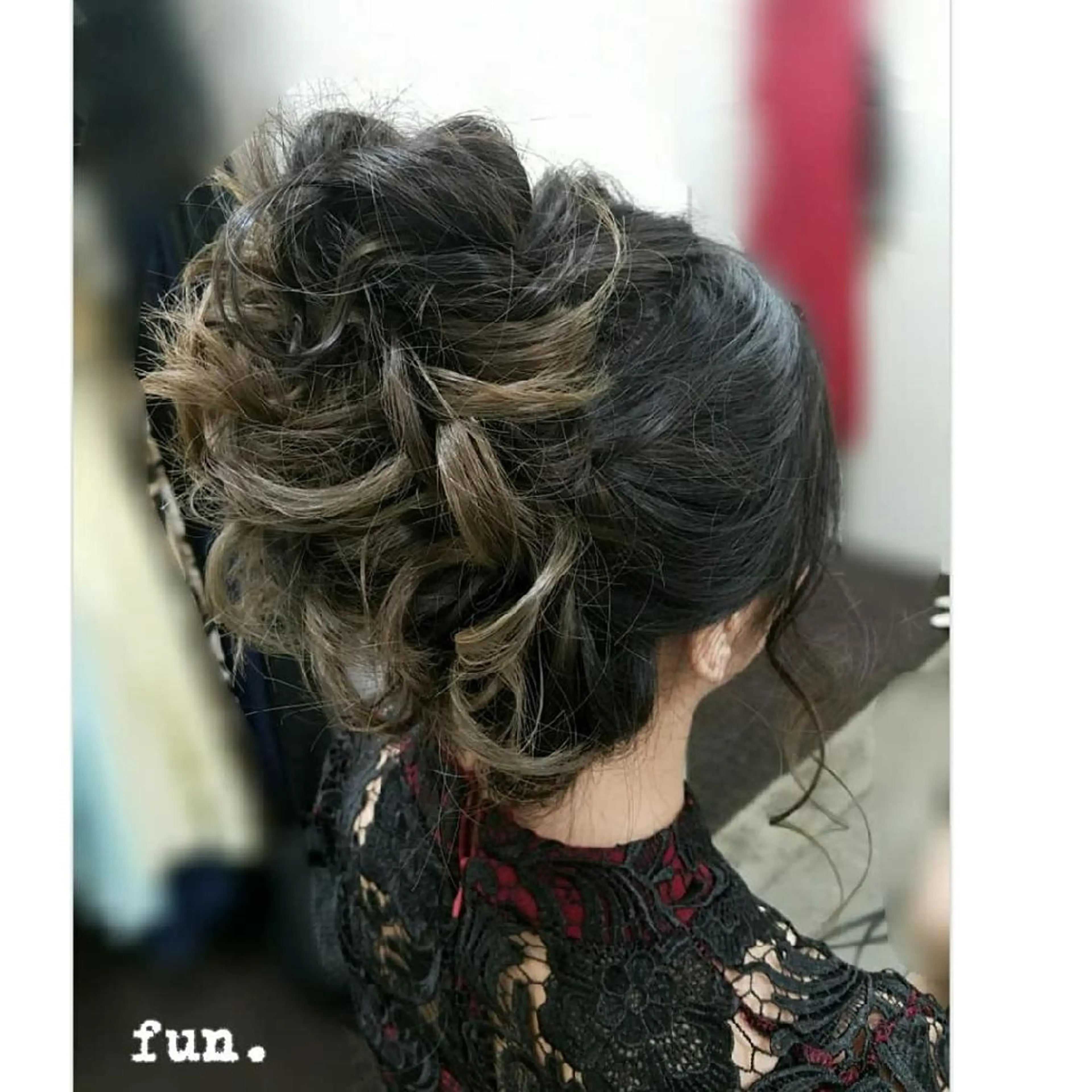 ミディアム ヘアアレンジ fun./ヘアセット /エクステ/着付のその他イメージ