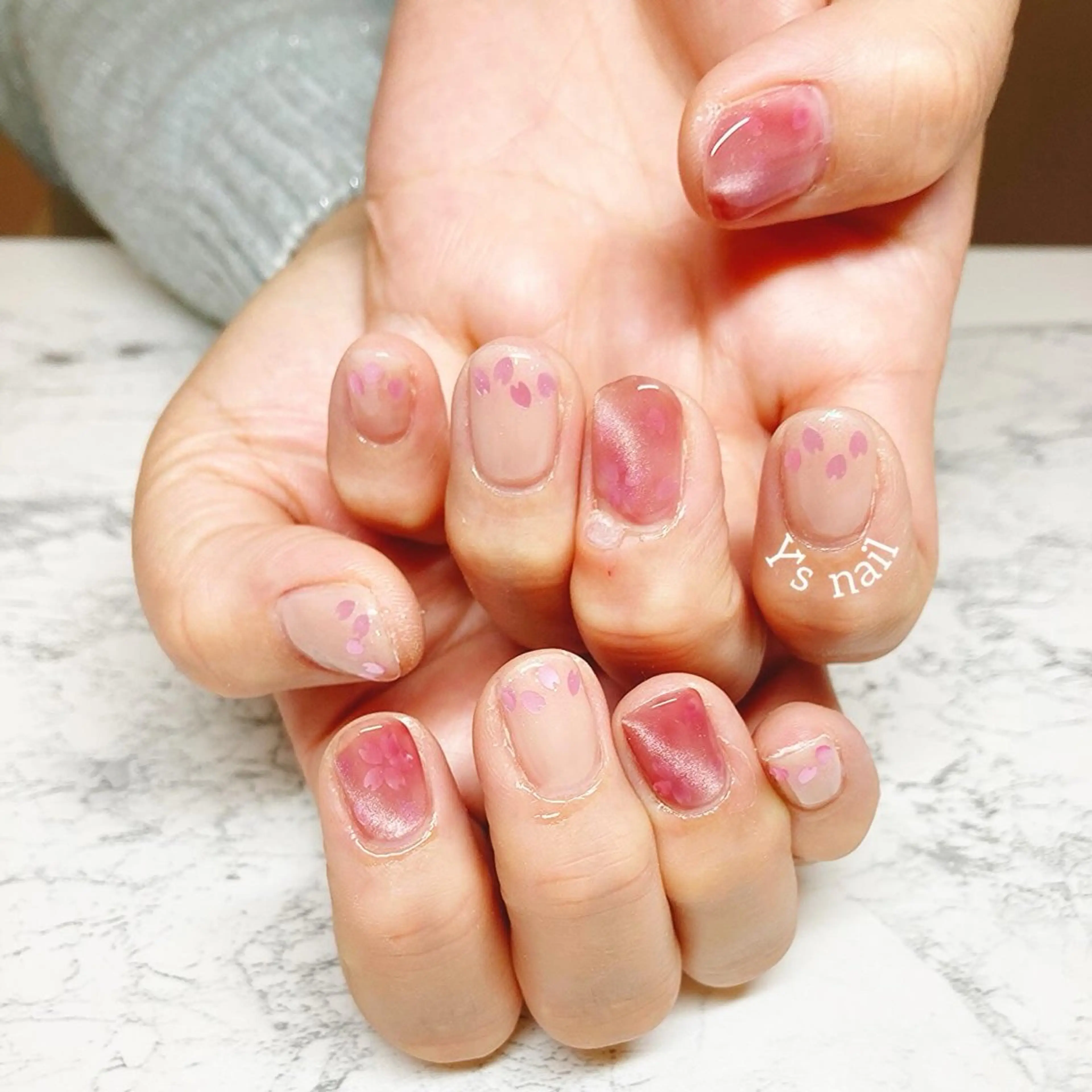 ネイル ハンドネイル 手書きが得意🖌️ Y’s  nailのネイルデザイン