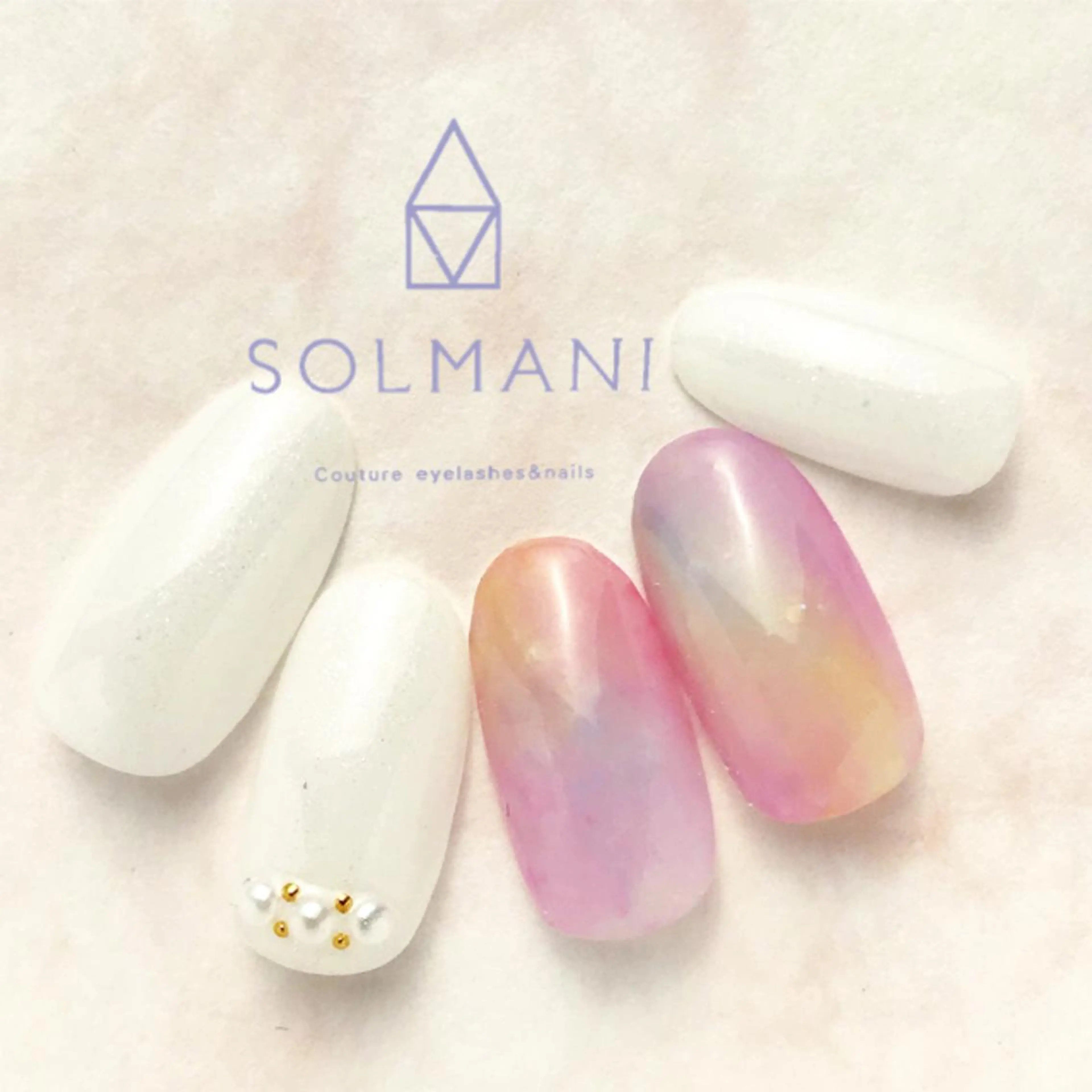 ネイル SOLMANI 予約担当のネイルデザイン