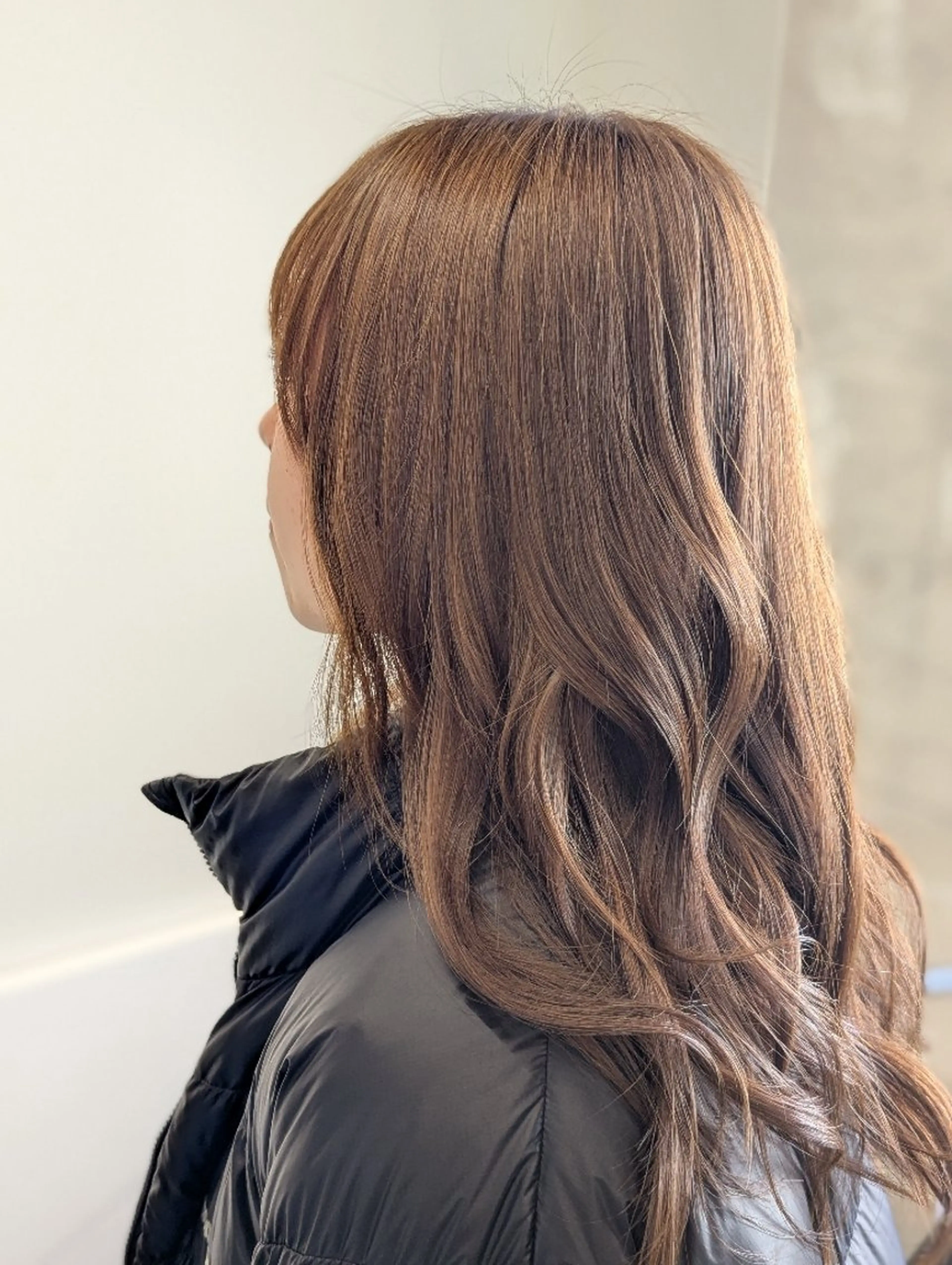 セミロング カット ヘアカラー トリートメント newi 天王寺　 masakoのヘアスタイル