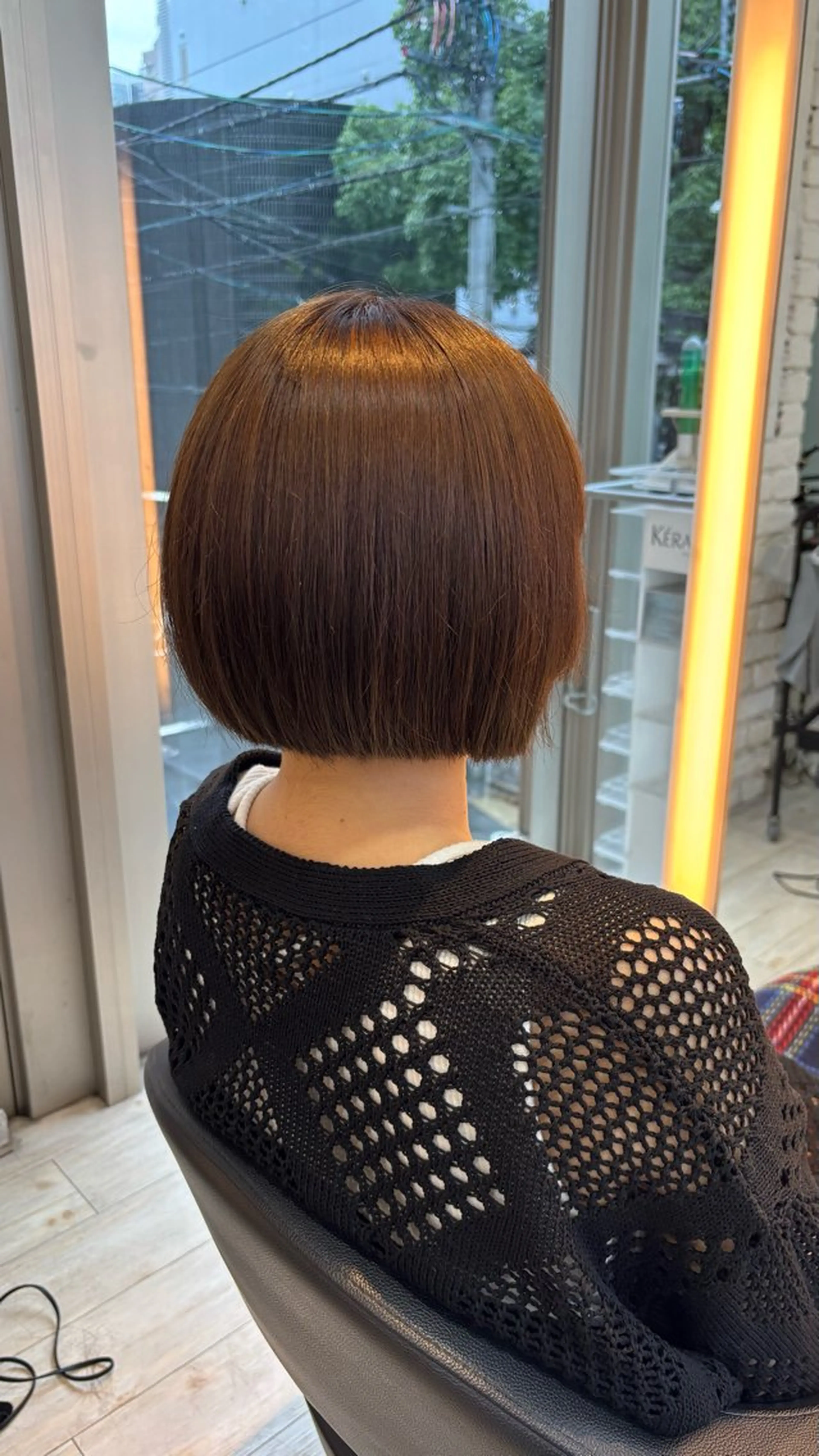 カラー 透明感カラー 髪質改善 miyu/ボブ/ 透明感カラー/栄のヘアスタイル