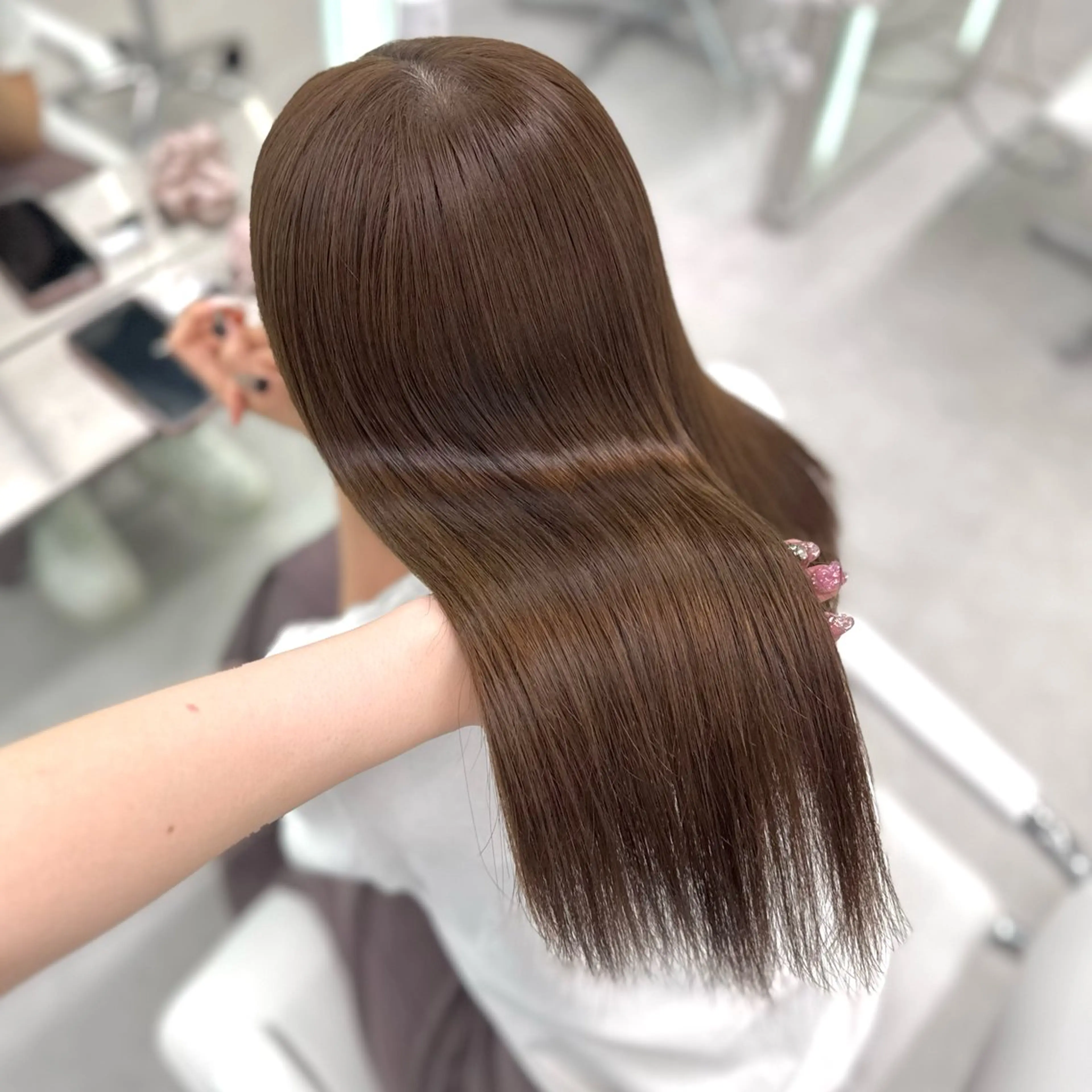 ロング カラーモデル募集 吉原佳穂💗のヘアスタイル