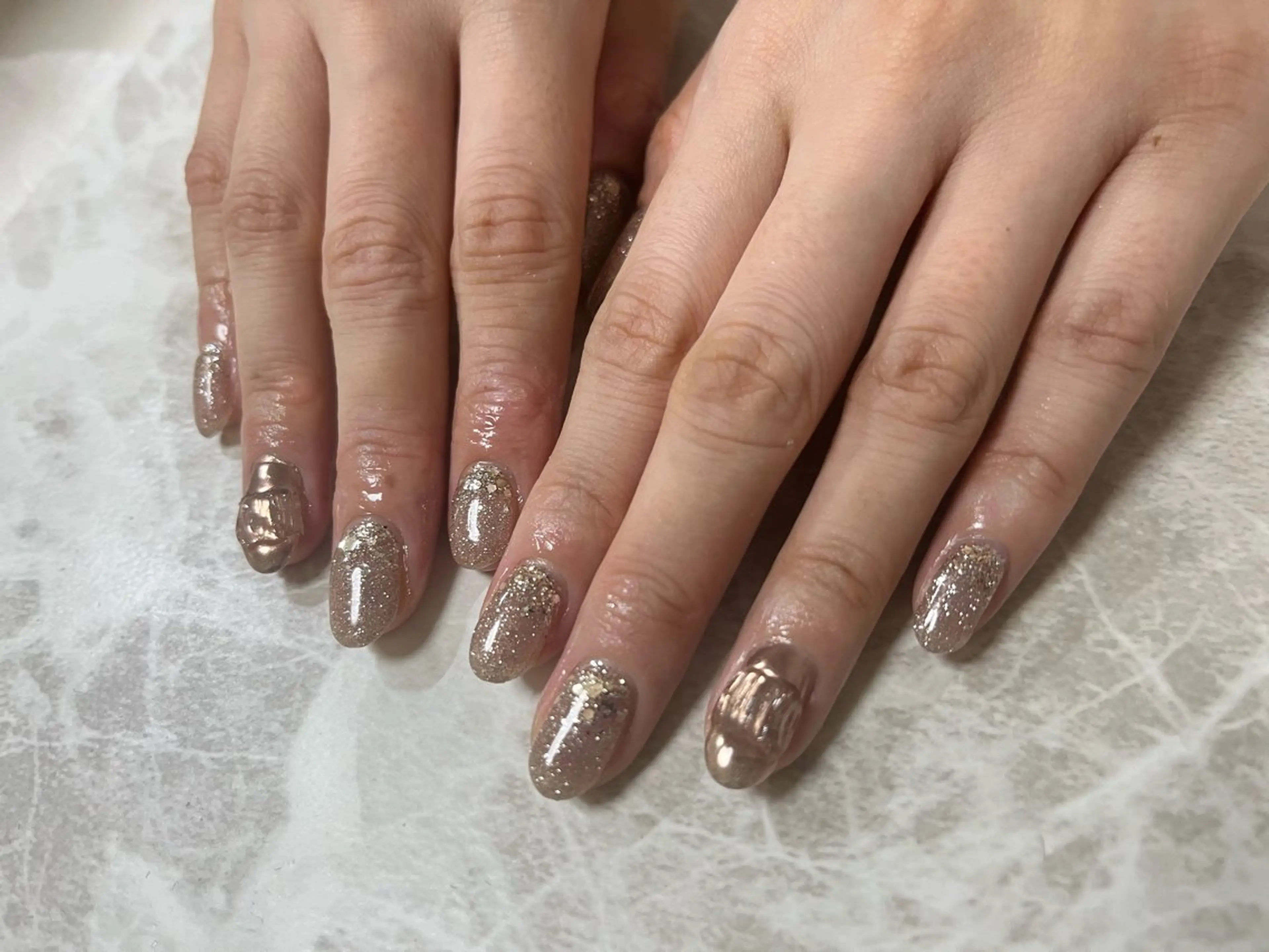 ネイル ハンドネイル Nailsalon Sunflowerのネイルデザイン