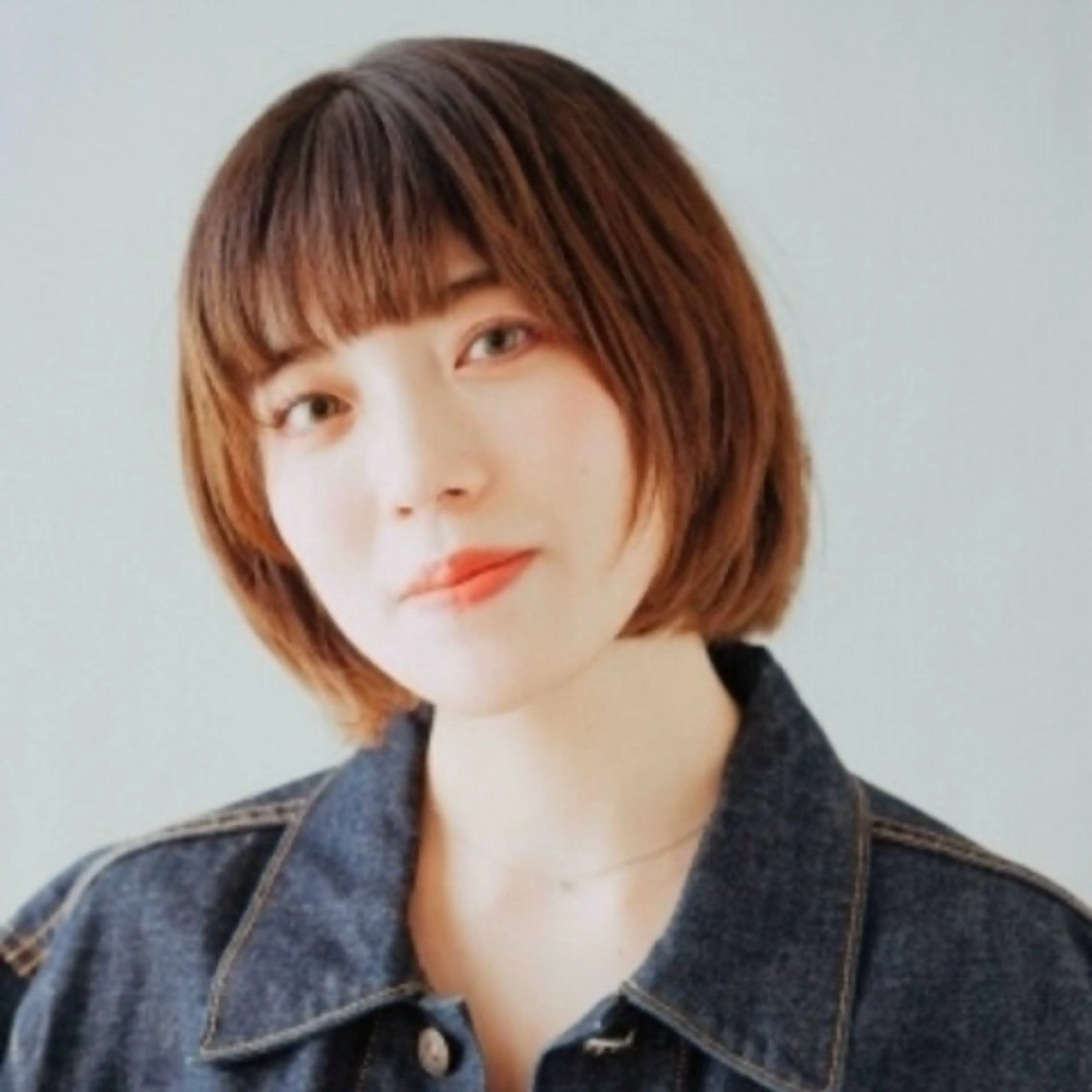 ミディアム カラー ハイトーン/ボブ/ ハイライト🤍涼介のヘアスタイル