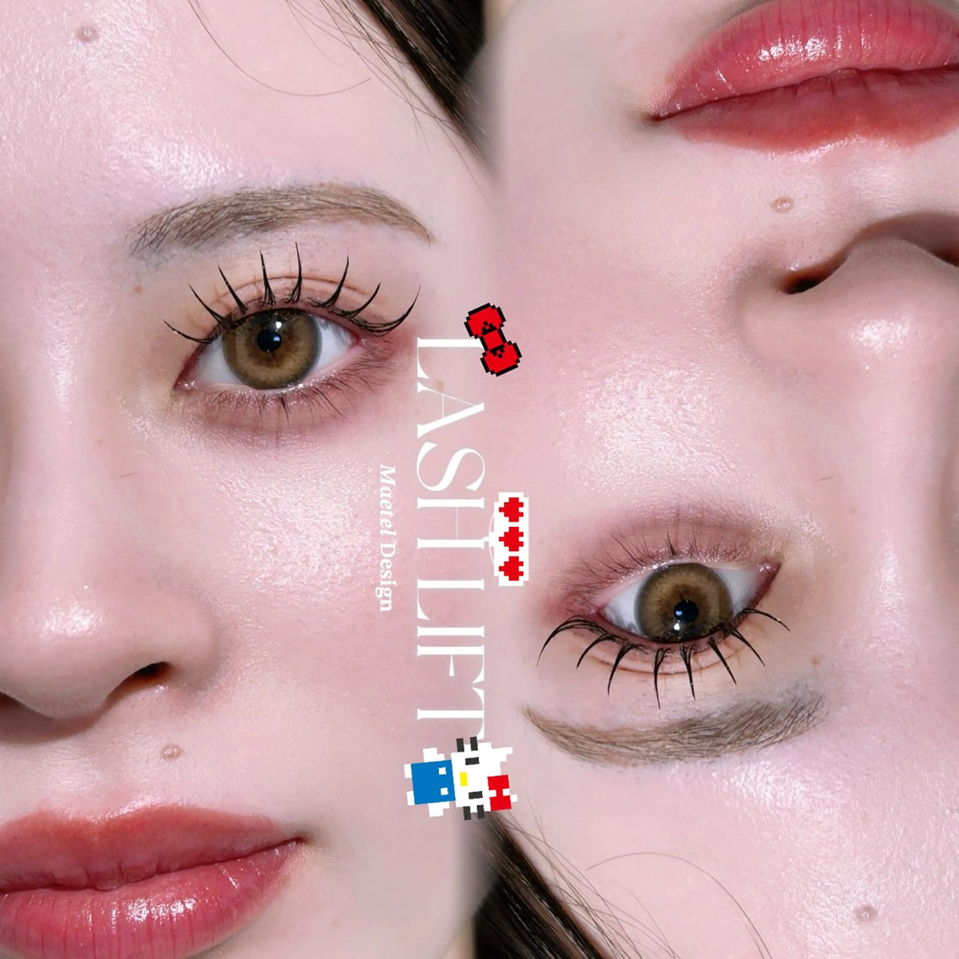 マツエク・マツパ 一重×まつ毛パーマ Crebia eyelash所属・Crebia🍒 mizukiのマツエク・マツパデザイン