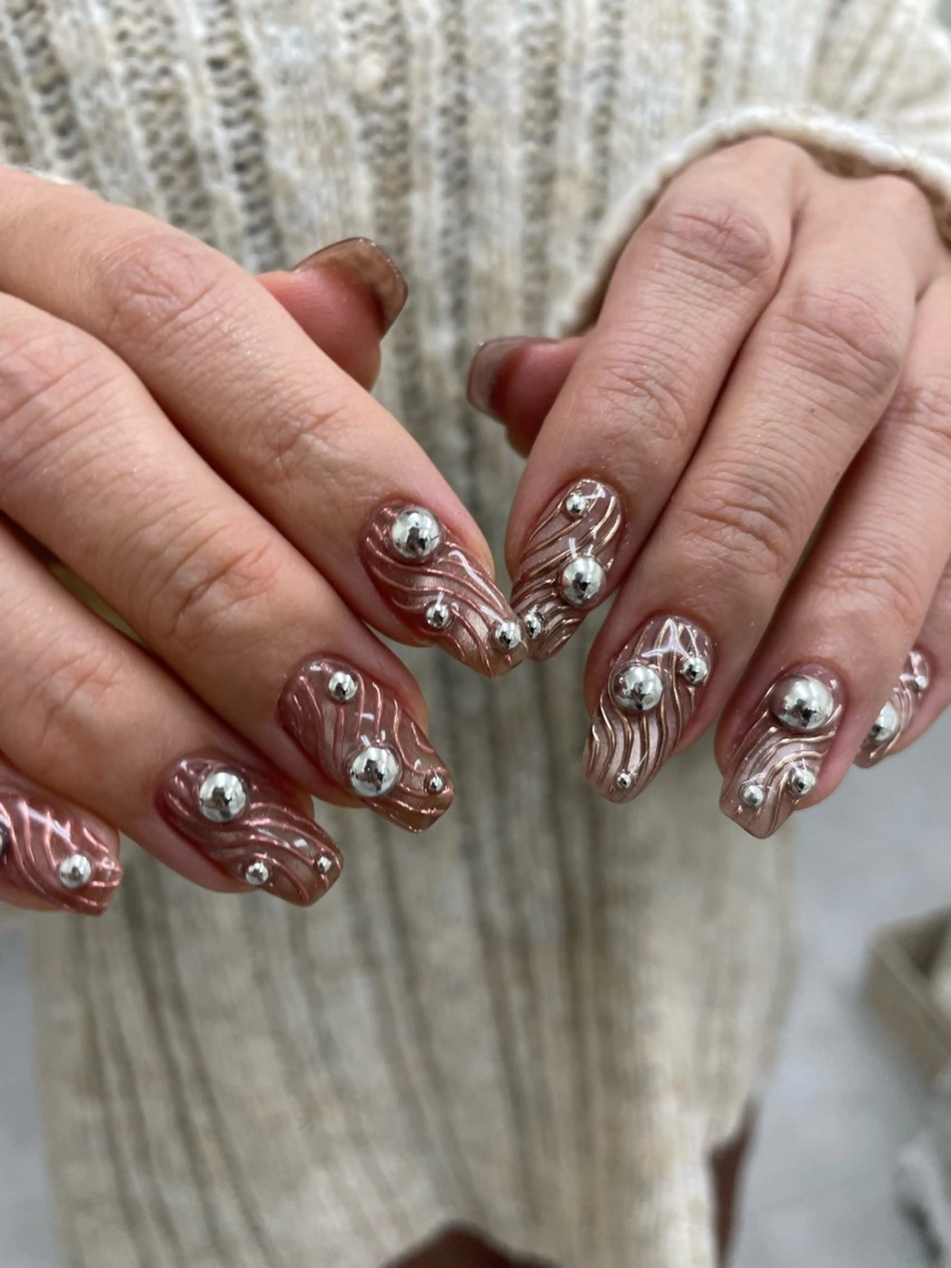 ネイル ハンドネイル Hisaka Mikiのネイルデザイン