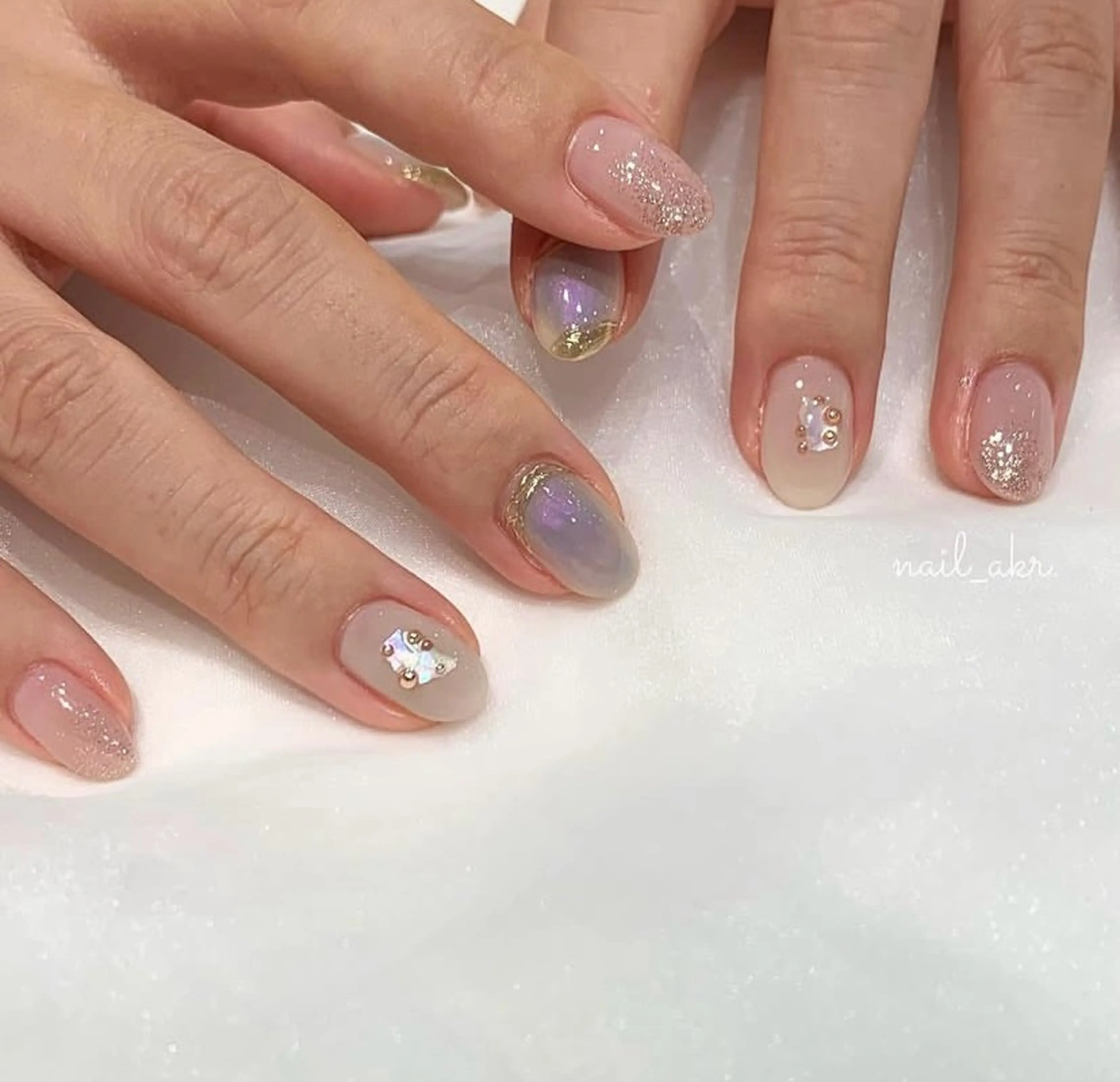 ネイル ニュアンスネイル nailAVANCE akariのネイルデザイン