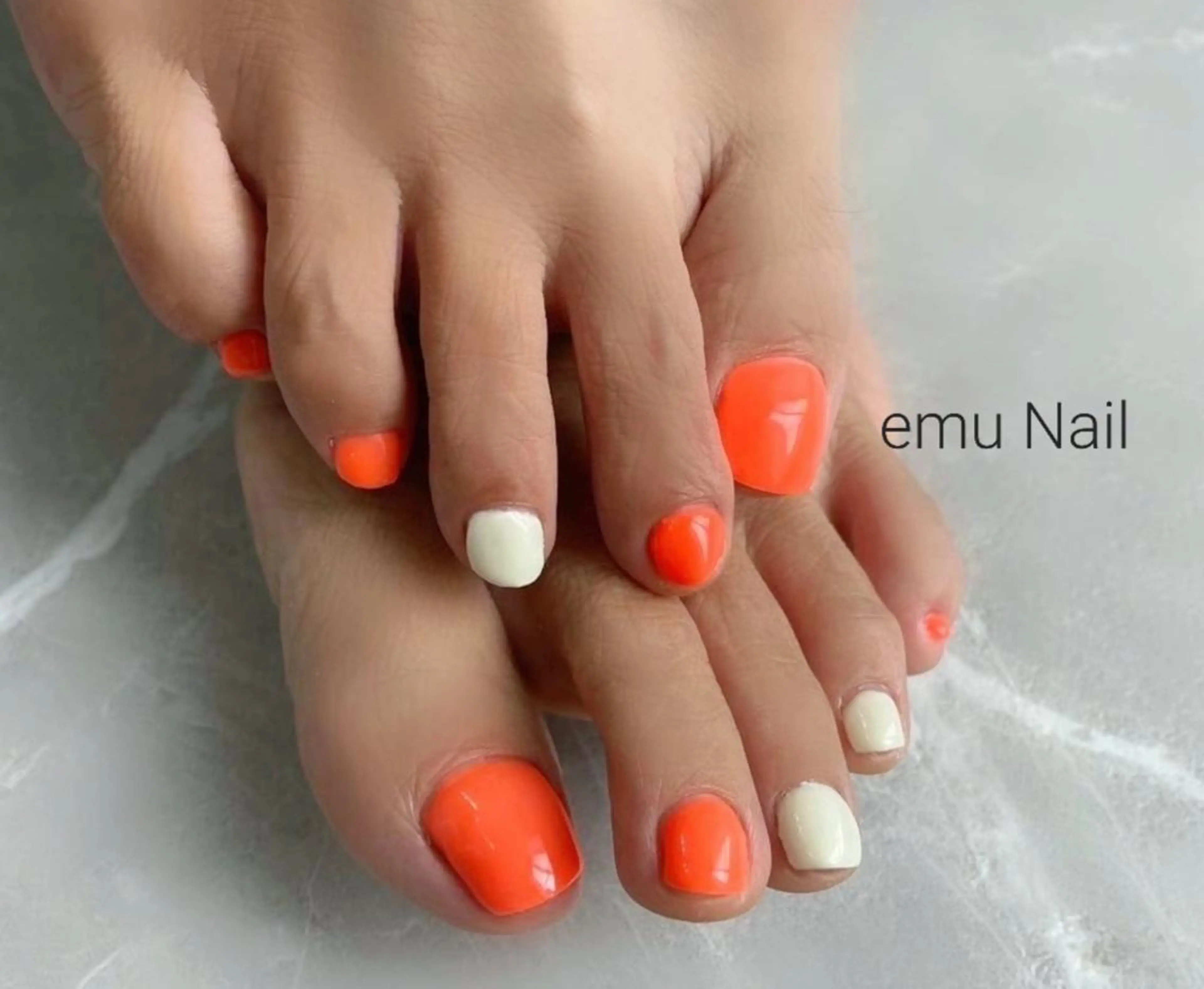 ネイル フットネイル フットネイル akiko Itoのネイルデザイン