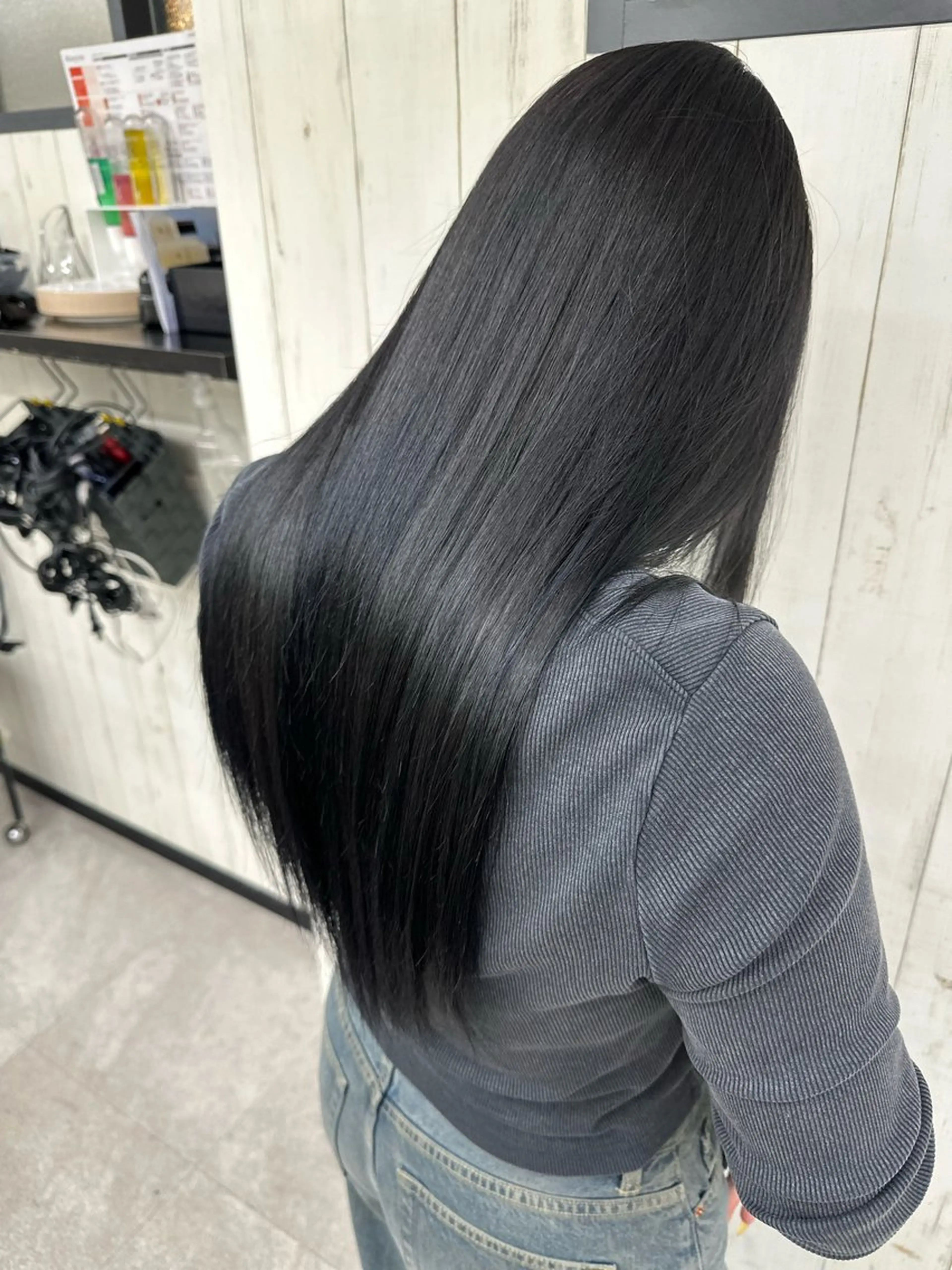 【毛先まで柔らかい質感✨】TOKIO縮毛矯正➕カット（TOKIOトリートメント込み）の写真