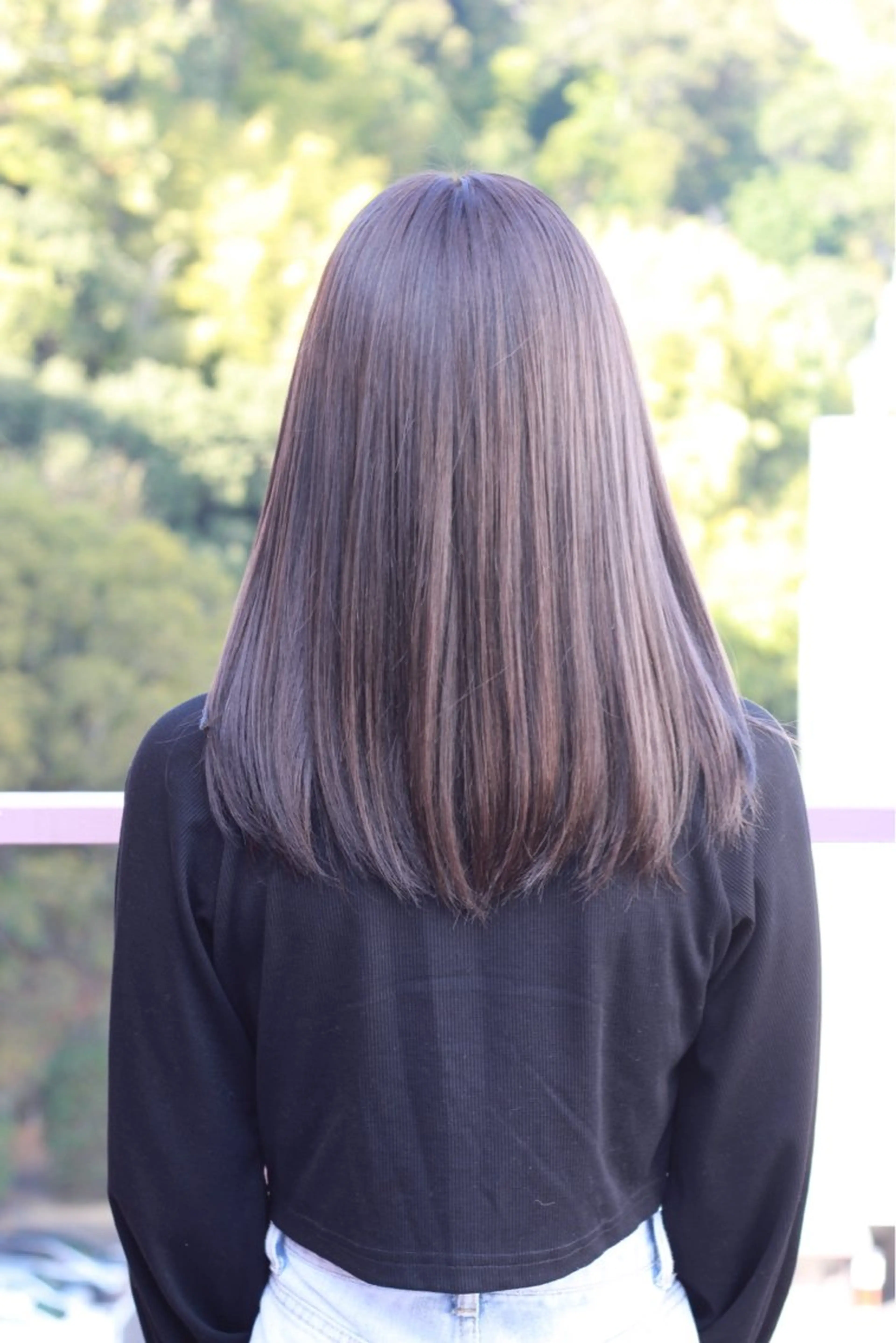 セミロング カラー グレージュ ミルクティーグレージュ カット ヘアカラー Viage （ビアージュ）のヘアスタイル