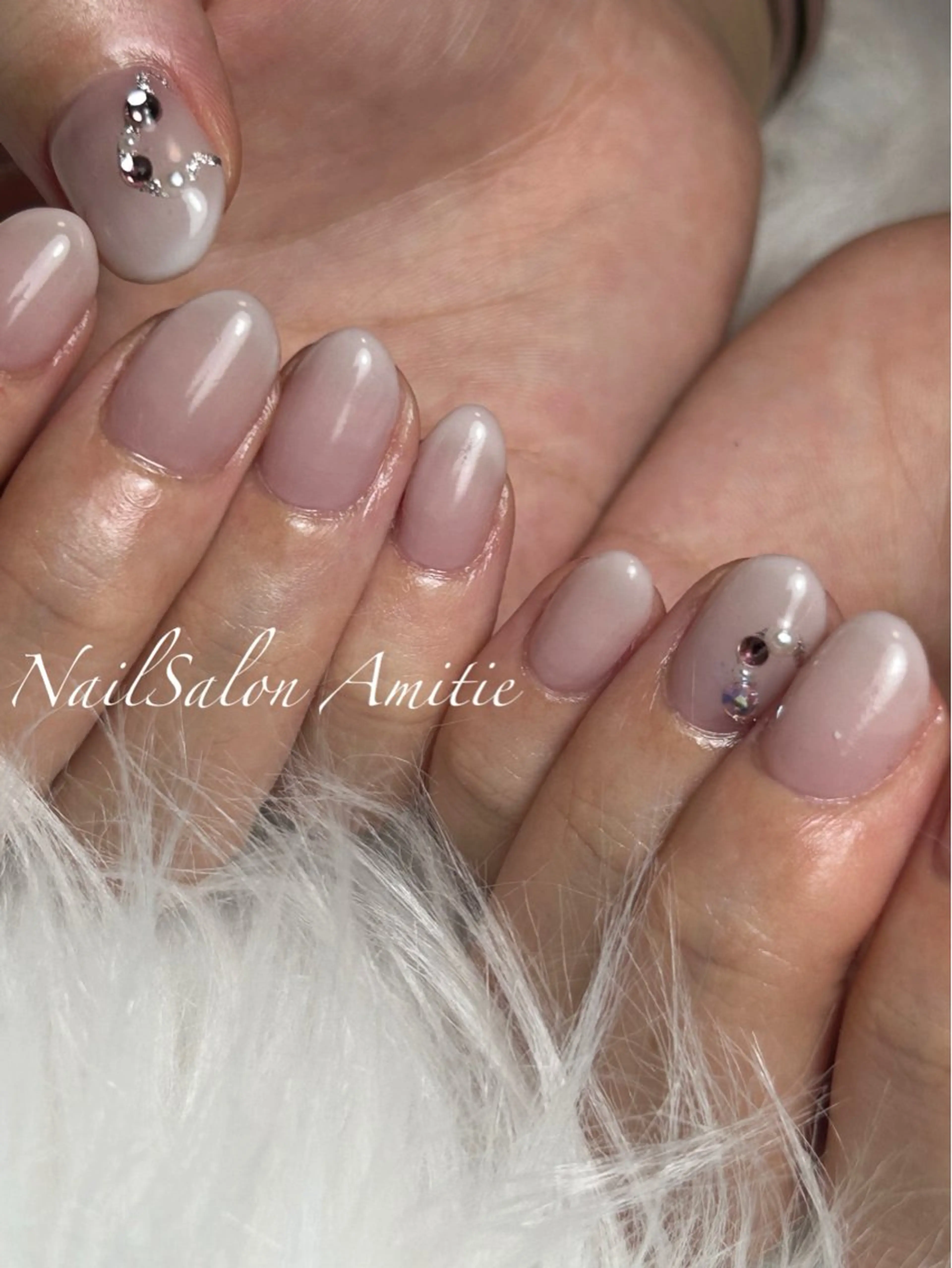 ネイル ハンドネイル NailSalon Amitieのネイルデザイン