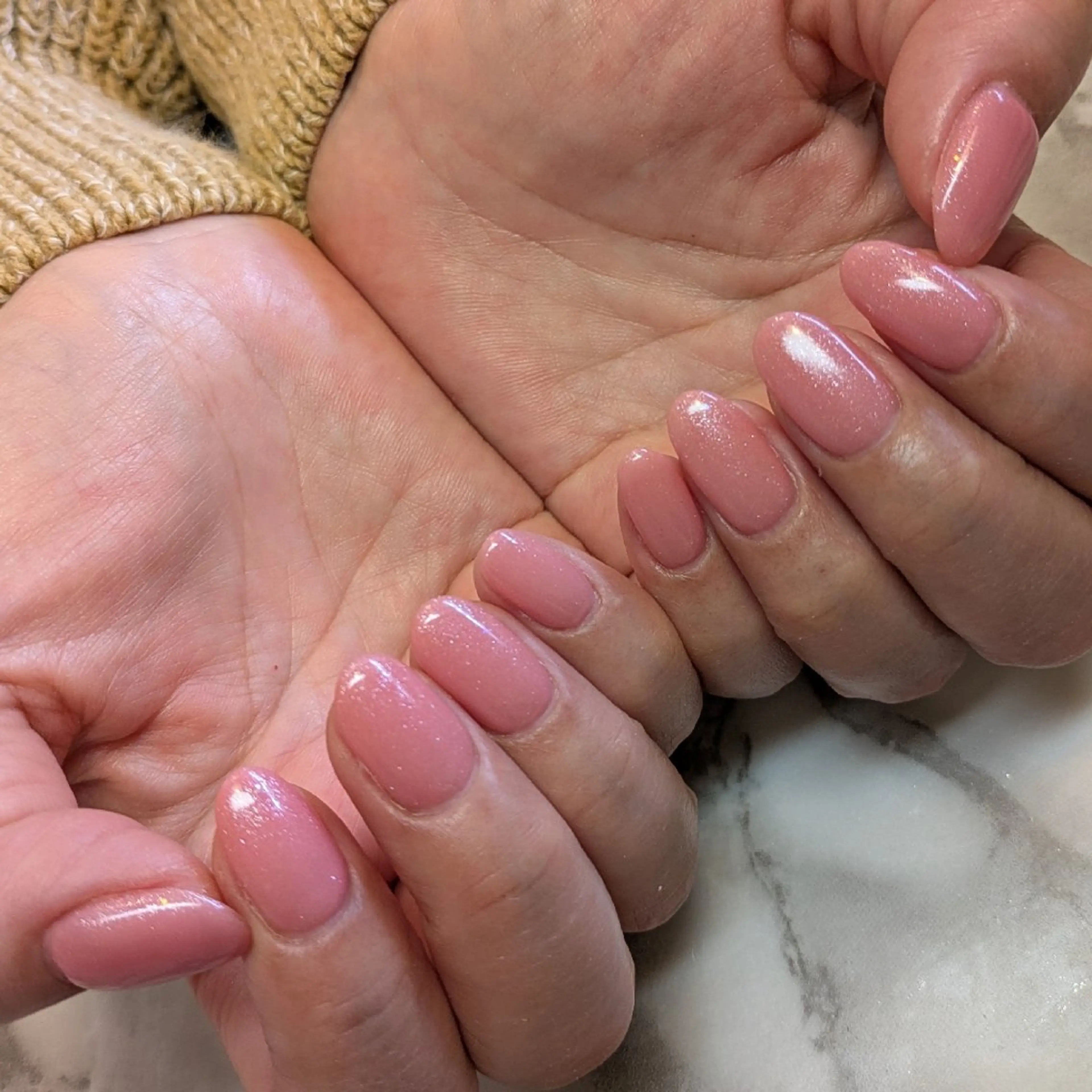 ネイル ワンカラーネイル ジェヌインネイル 河内のネイルデザイン