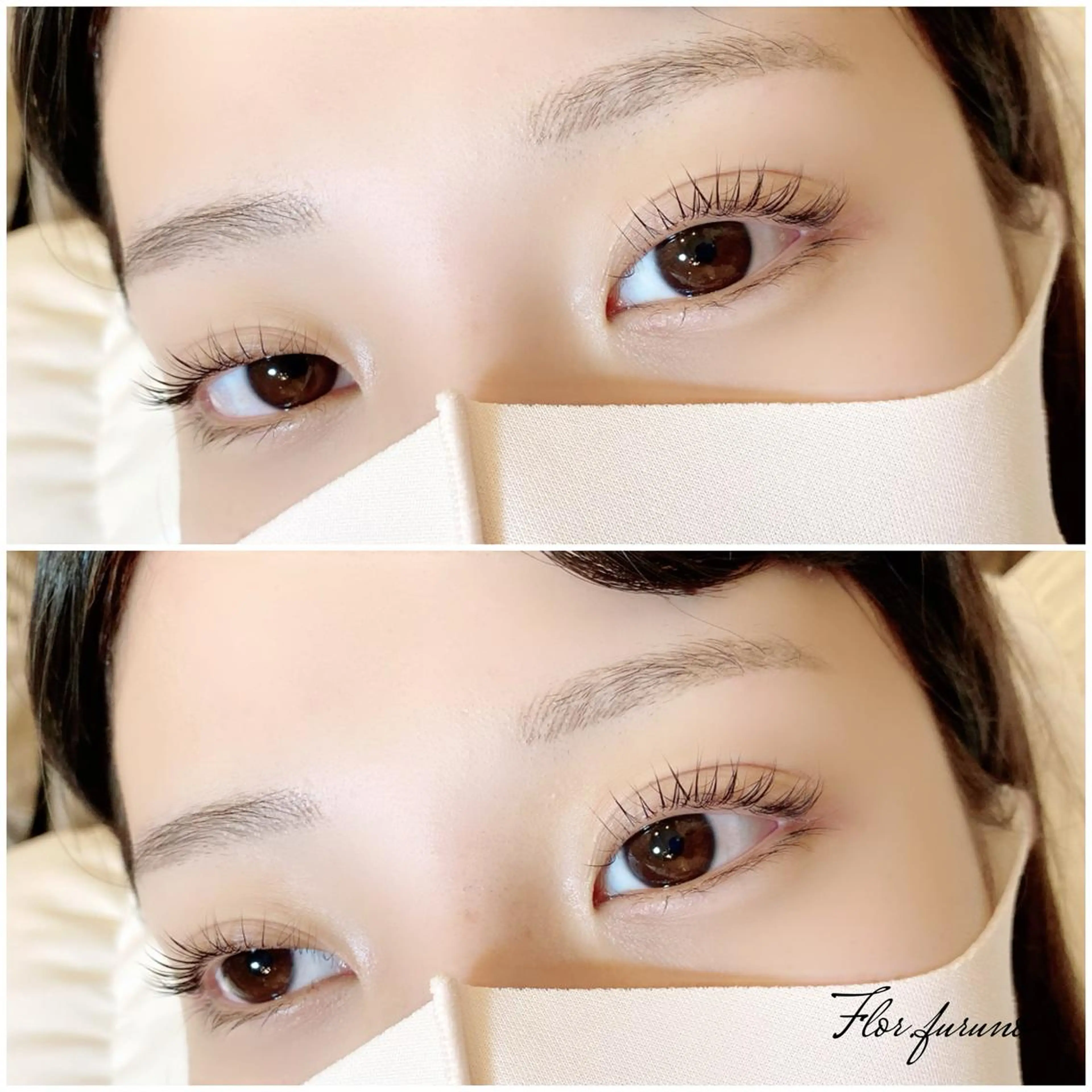 マツエク・マツパ アイブロウ マツパ Flor上大岡 ＊フルノ リナ＊のマツエク・マツパデザイン
