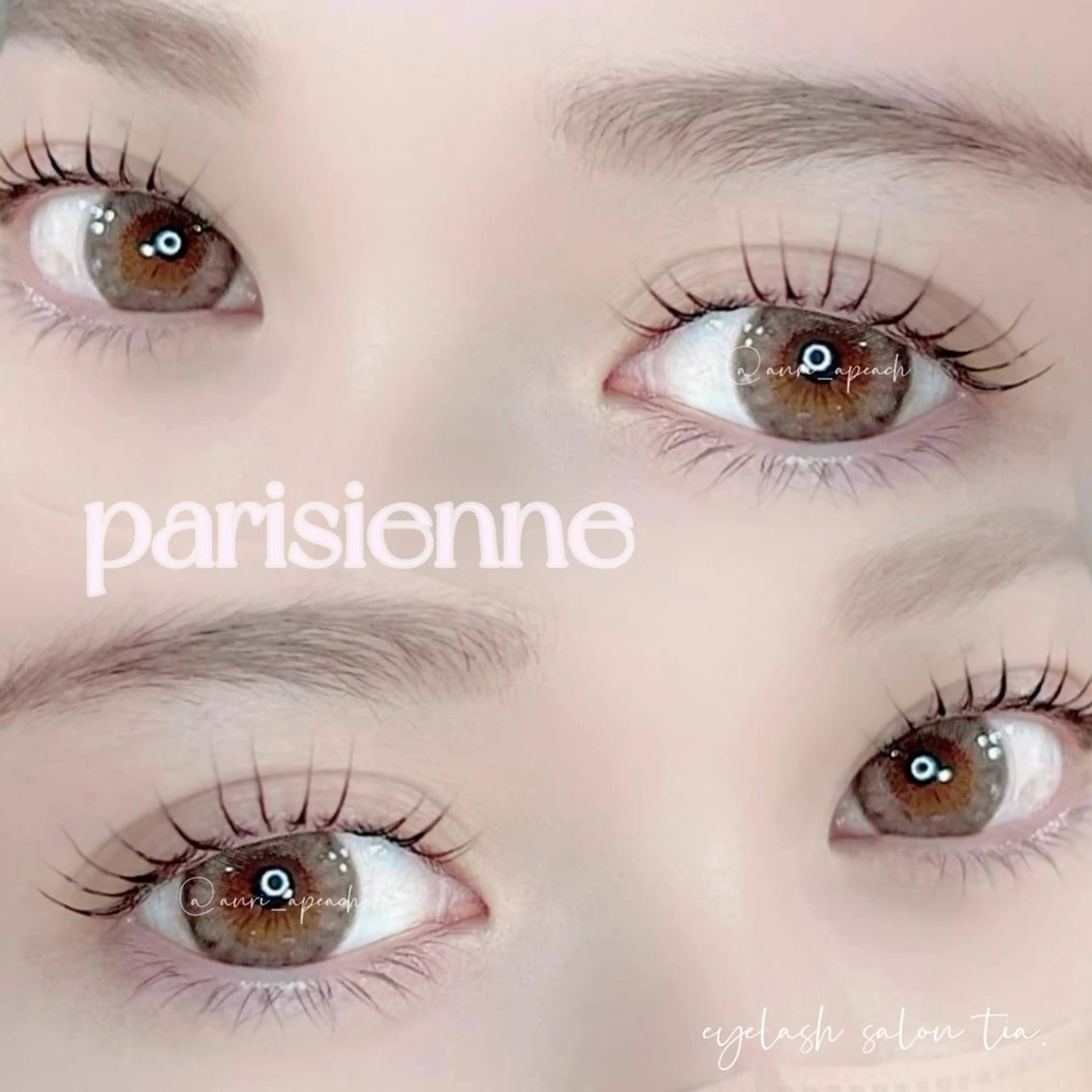 マツエク・マツパ パリジェンヌラッシュリフト マツパ tia.名駅店 yui⠀ ⠀ ⠀のマツエク・マツパデザイン