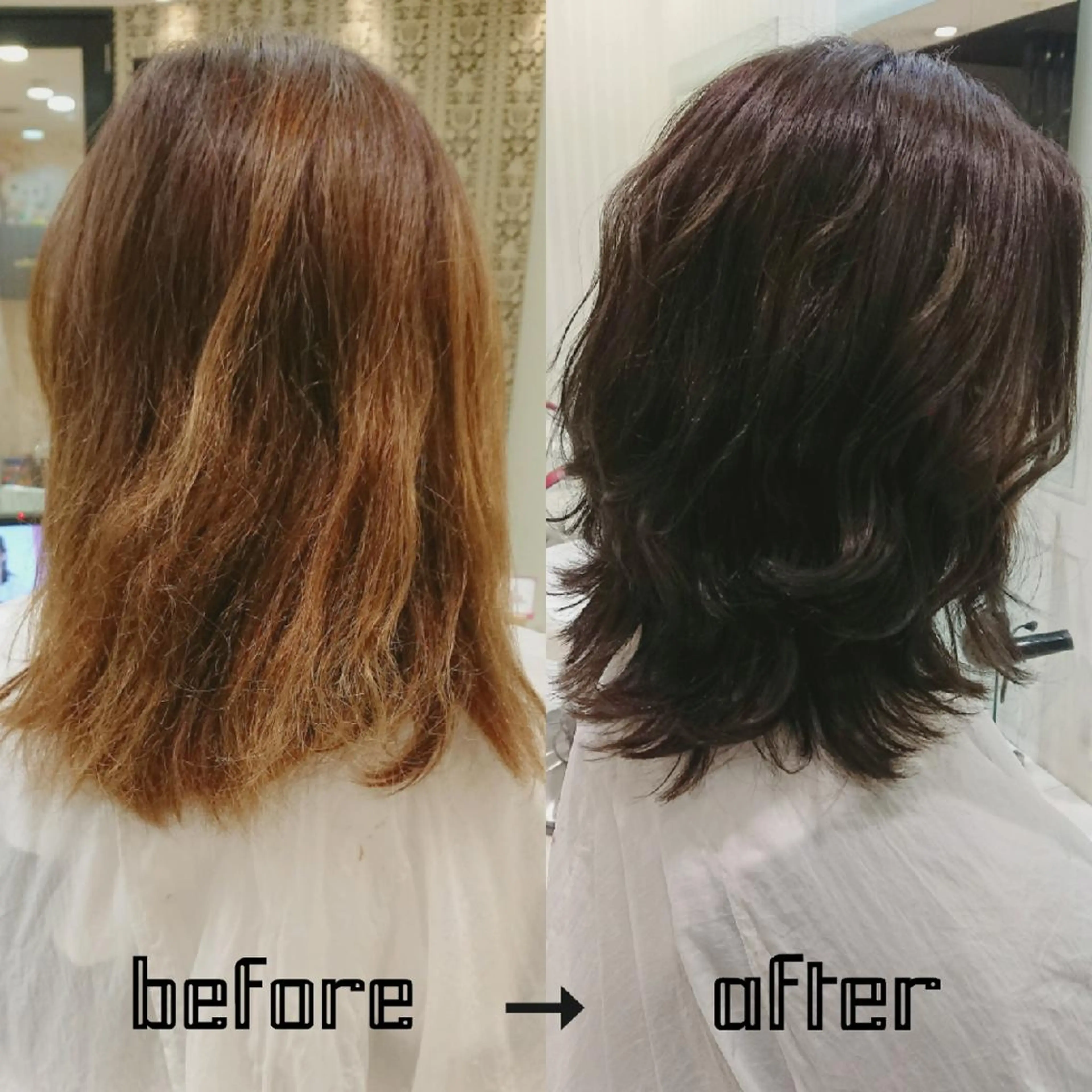 【✨No.1人気メニュー✨】デザインカット&ベーシックフルカラー+プチトリートメントの写真