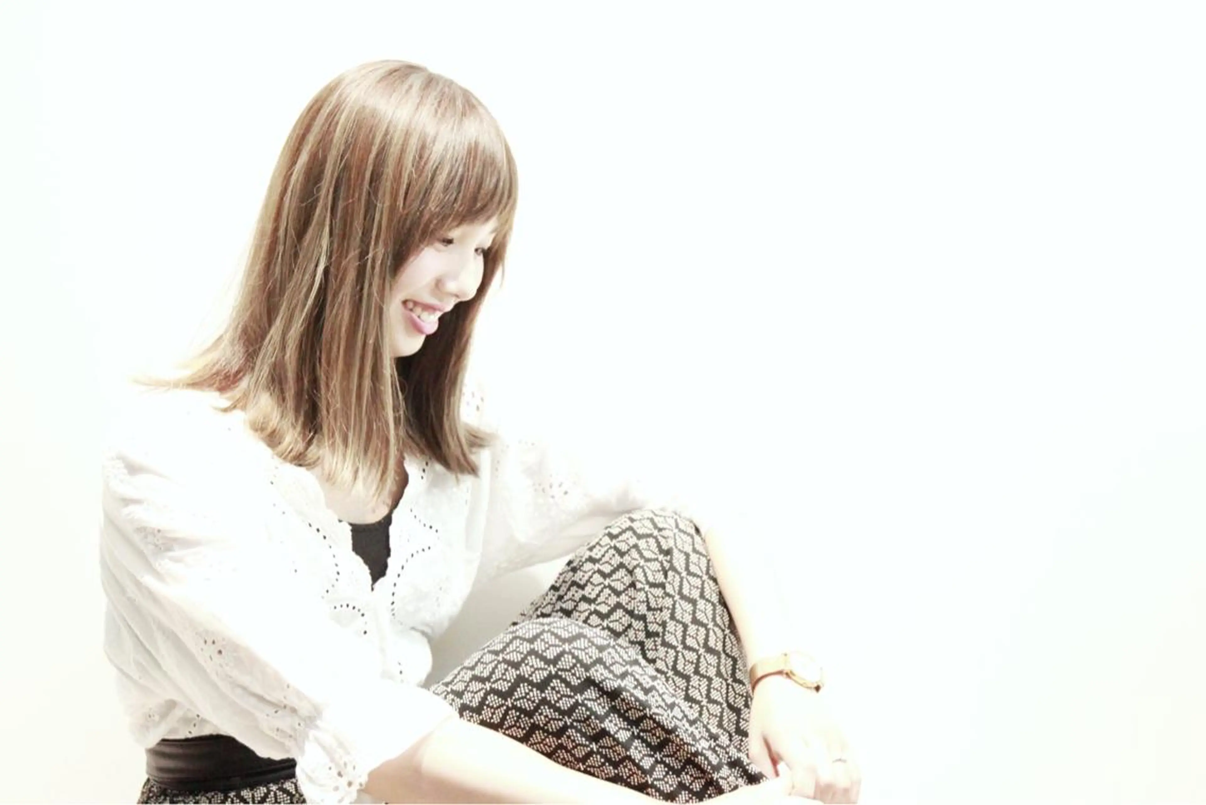 セミロング カラー 柏サニーズ✂︎クセ毛 ◎ショート◎正樹のヘアスタイル