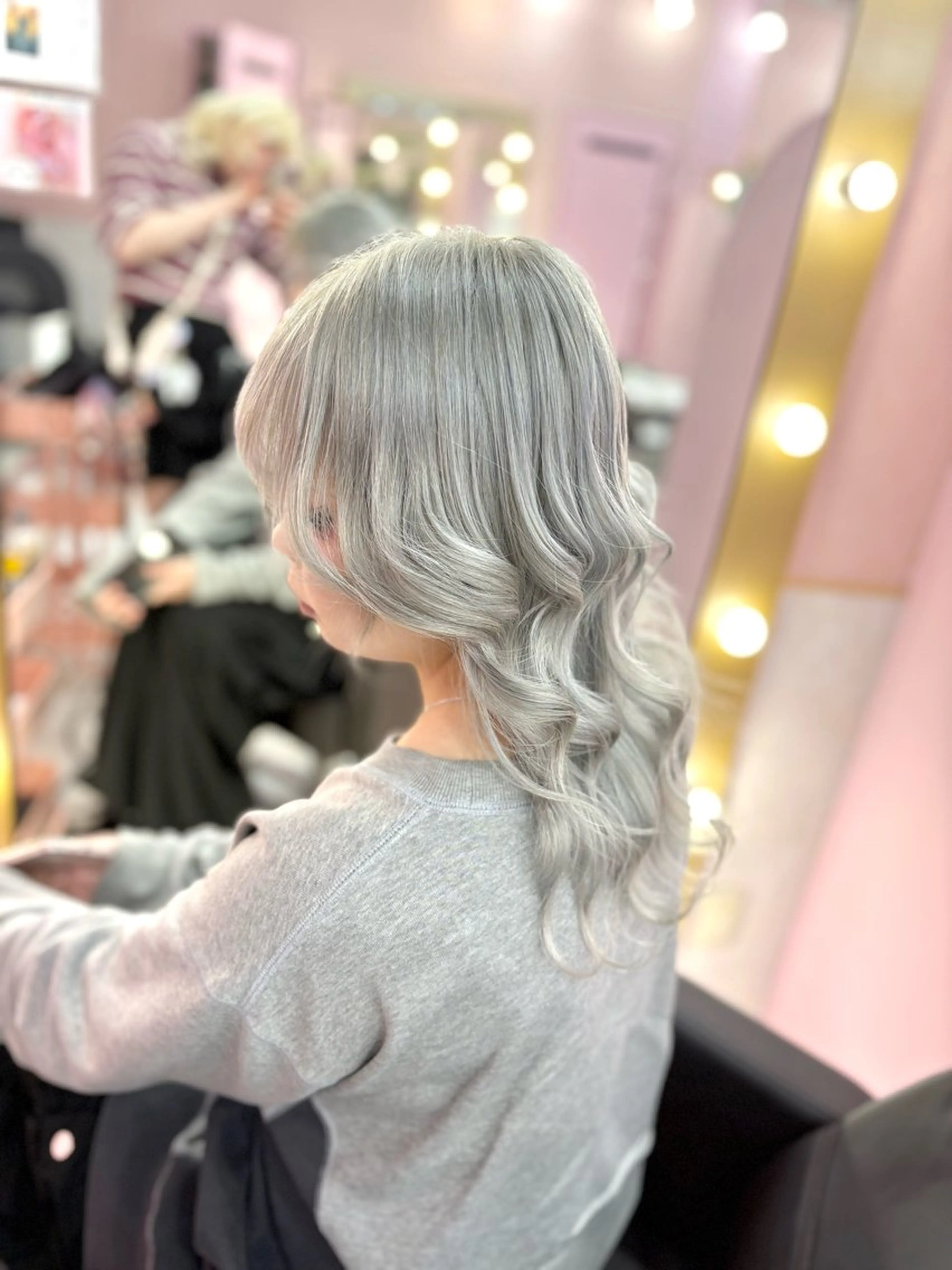 ロング カラー 甘ふわgirly🎀 ハイトーン🤍Ramのヘアスタイル