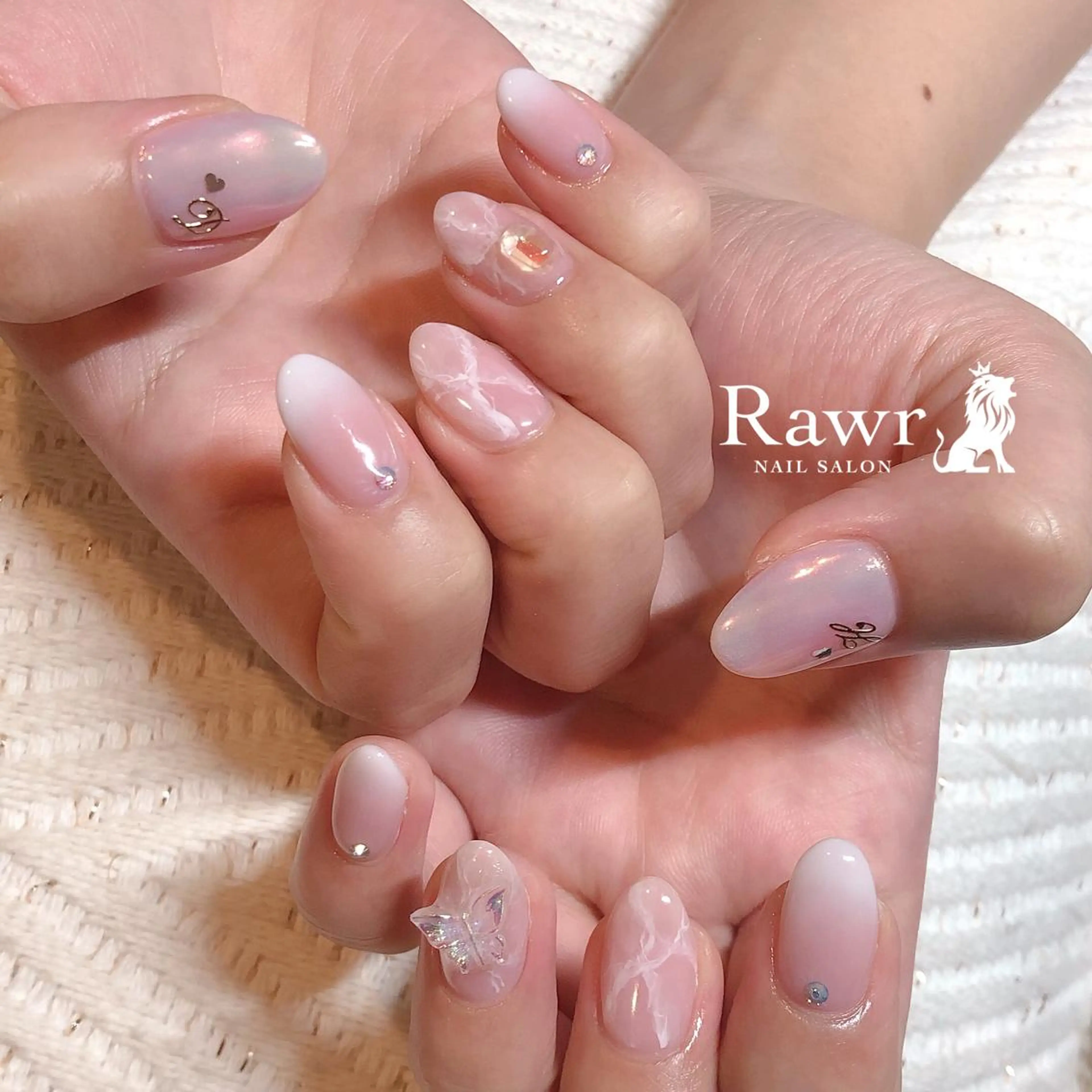 ネイル ハンドネイル Rawr / saoriのネイルデザイン